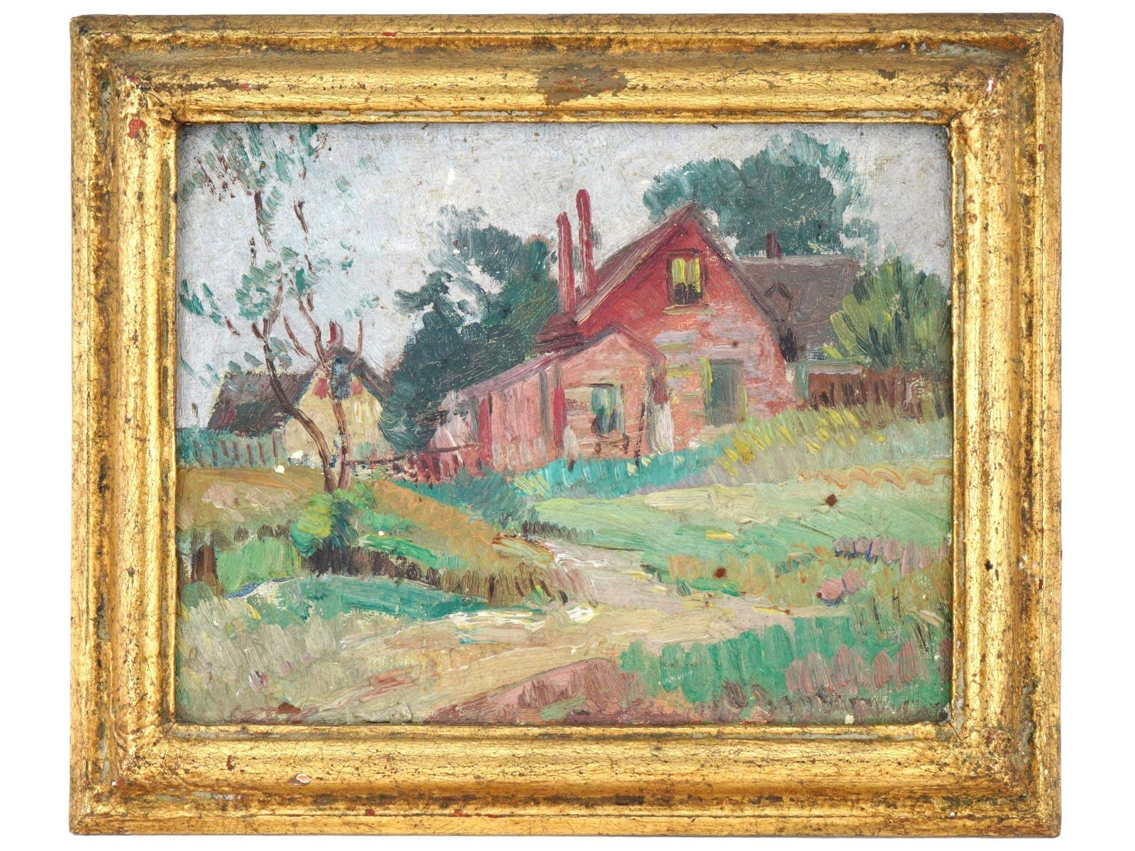 BERTHA MENZLER PEYTON AMERICAN LANDSCAPE PAINTING (1 of 4)