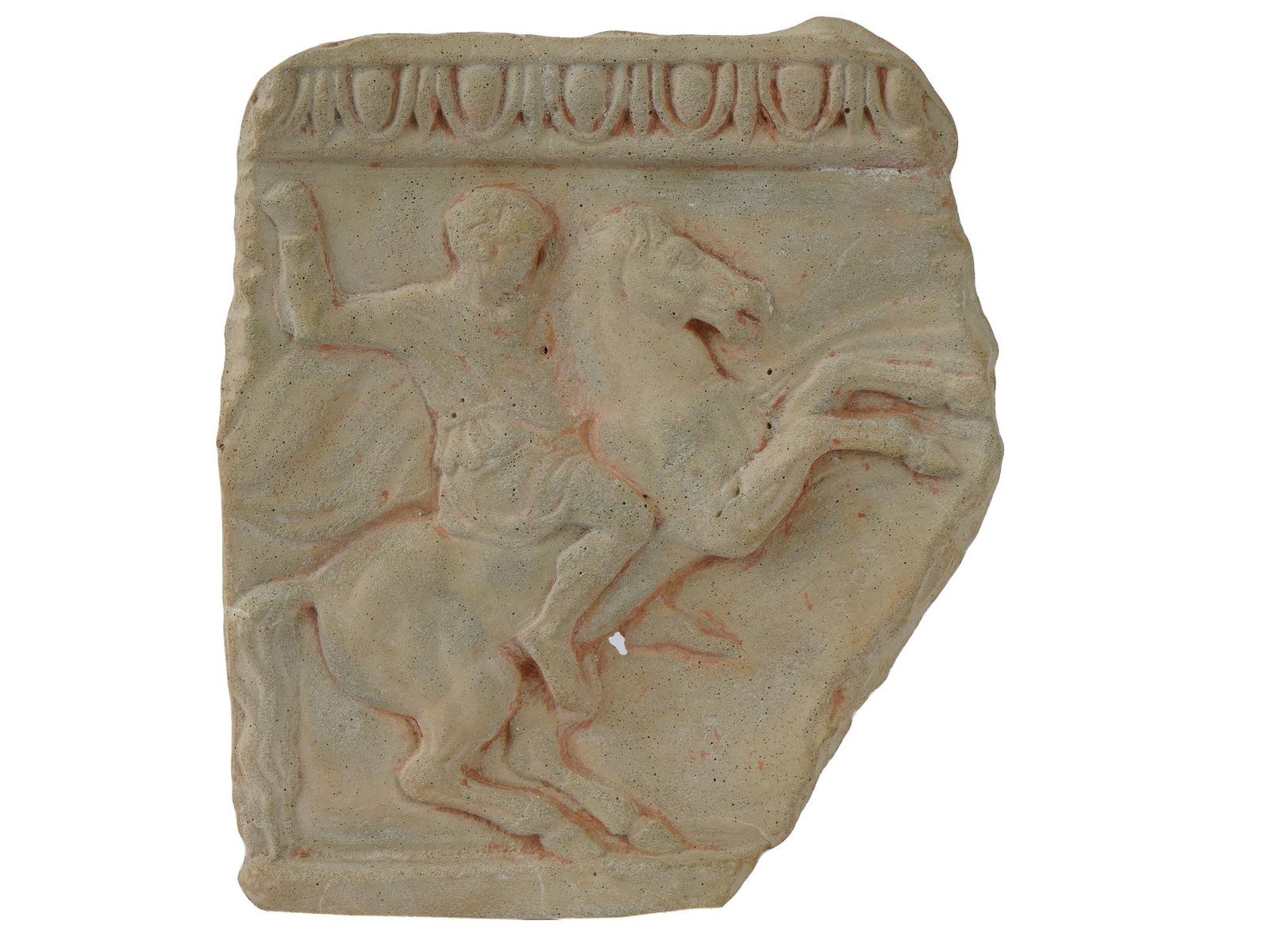 GREEK MANNER REPLICA HAND CARVED STONE WALL PLAQUE (1 of 4)