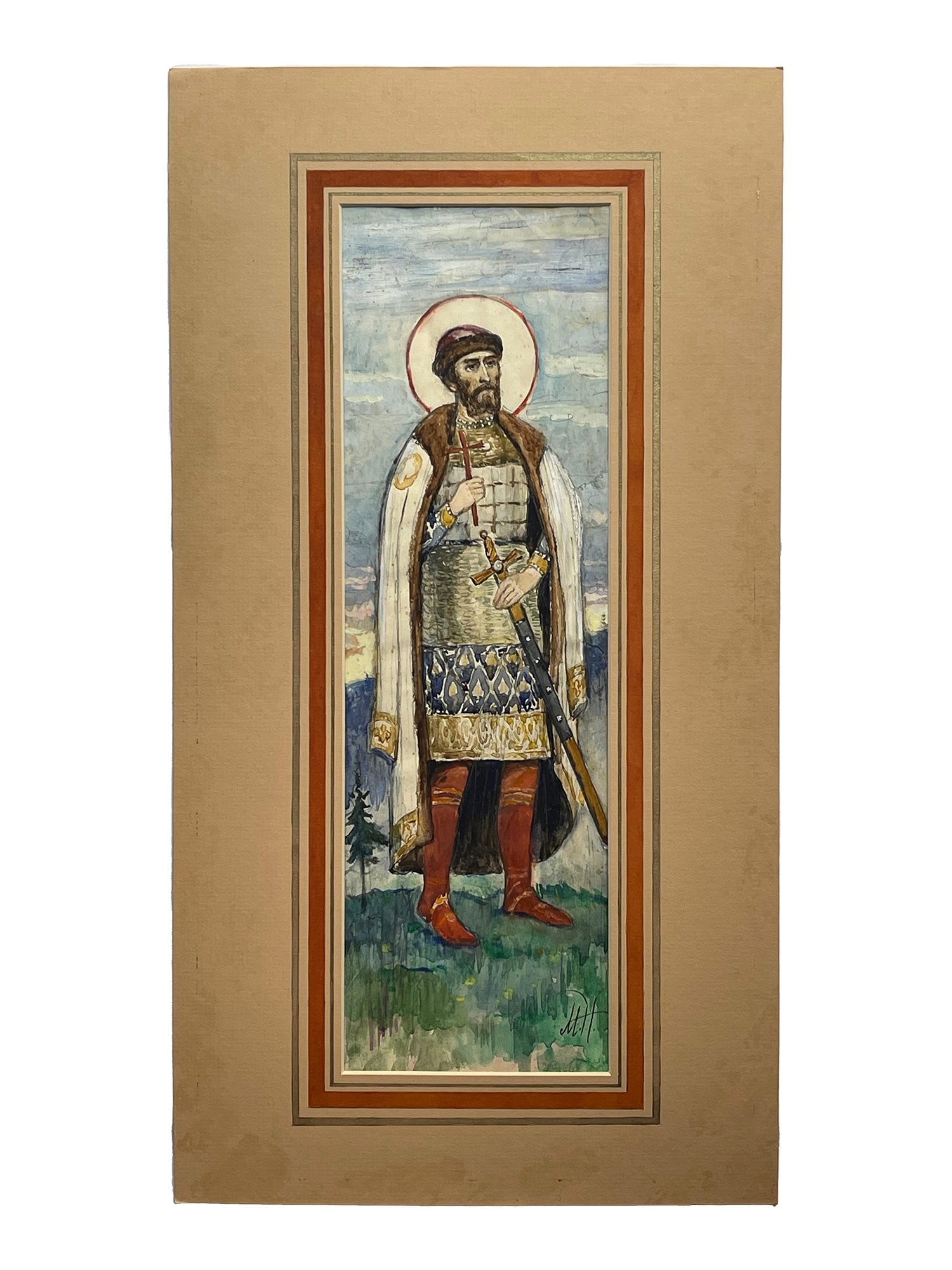 MIKHAIL NESTEROV RUSSIAN PAINTING ALEXANDER NEVSKY (1 of 4)