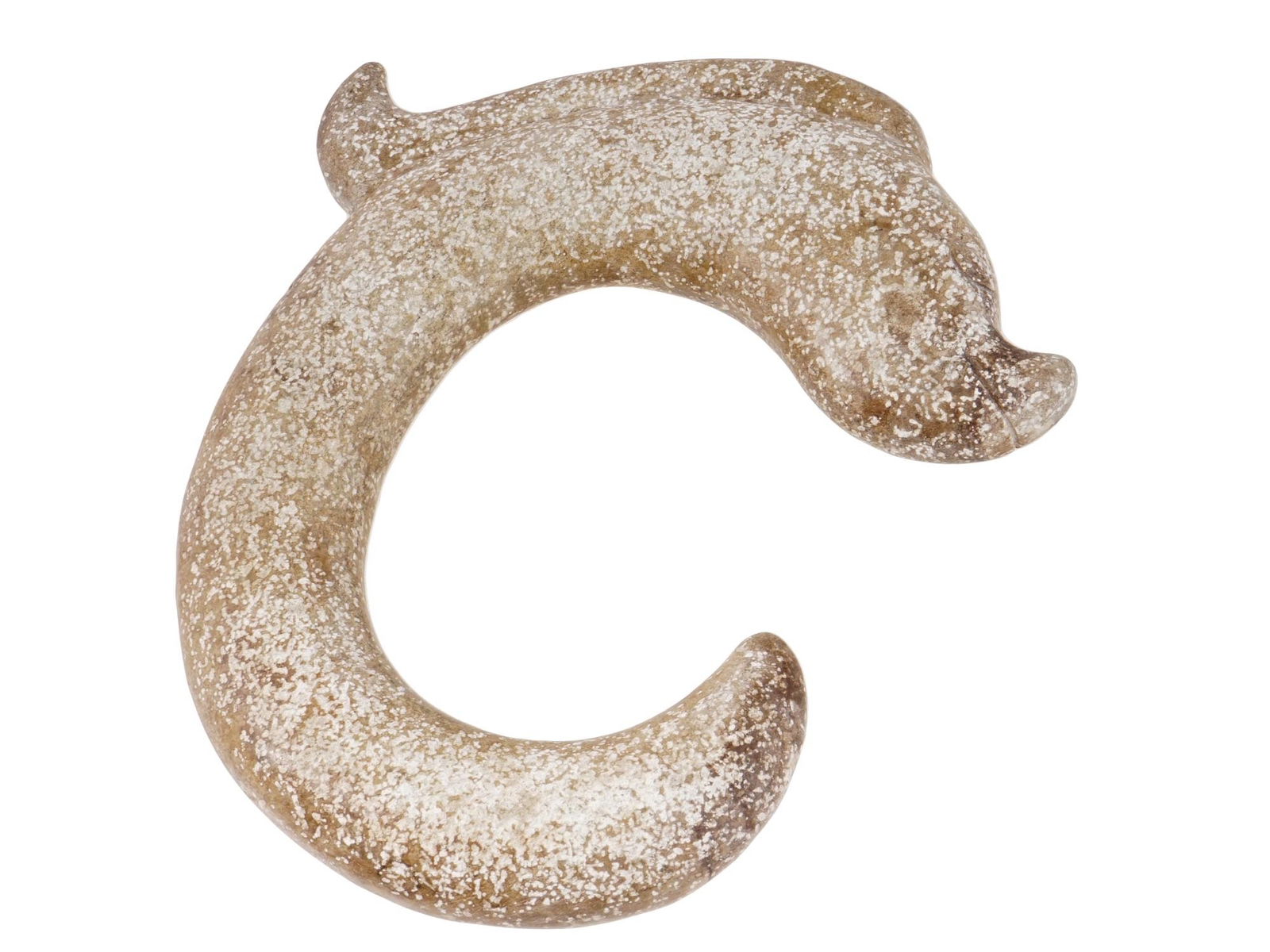 ANCIENT CHINESE HONGSHAN DRAGON STONE LARGE AMULET (1 of 6)