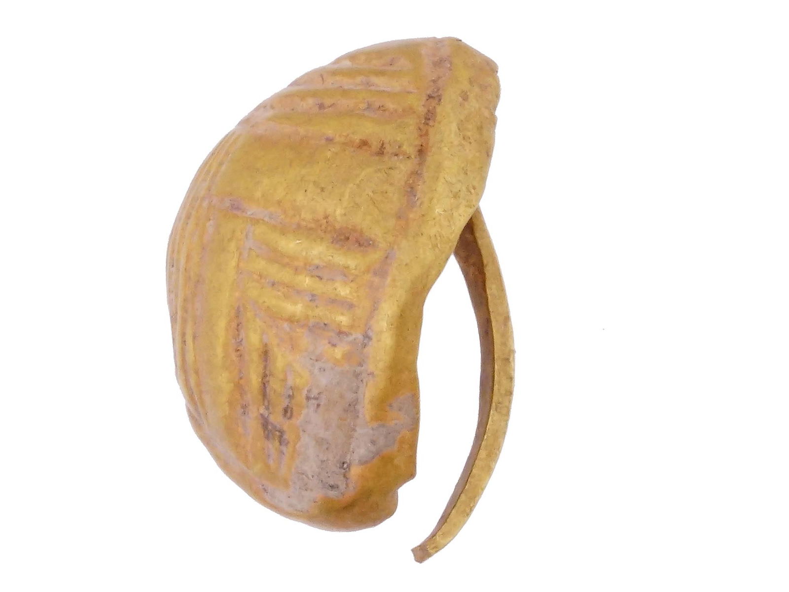 ANCIENT RARE ARCHAEOLOGICAL SUMERIAN 22K GOLD JEWELRY (1 of 8)