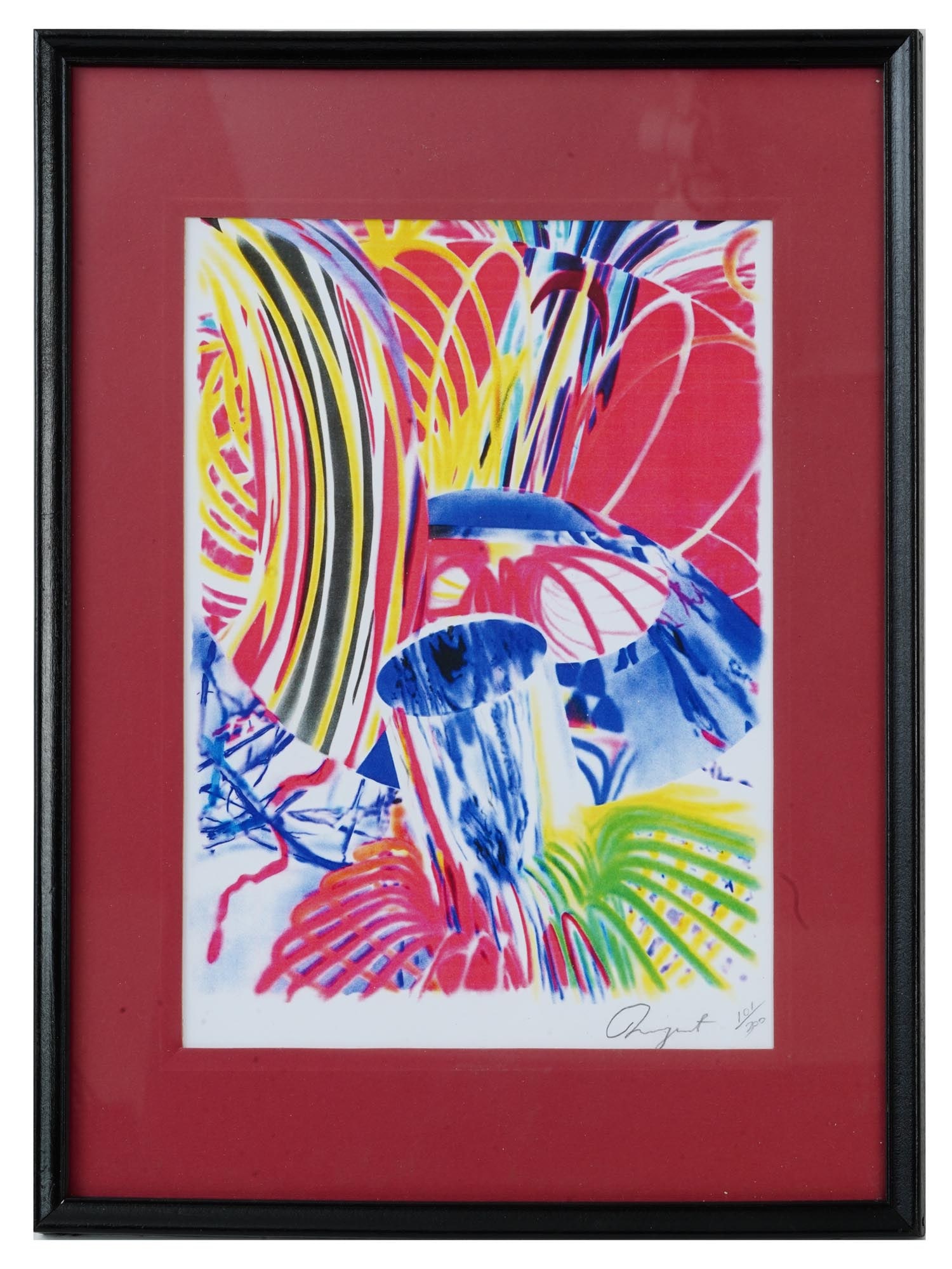 AMERICAN ABSTRACT LITHOGRAPH BY JAMES ROSENQUIST (1 of 5)
