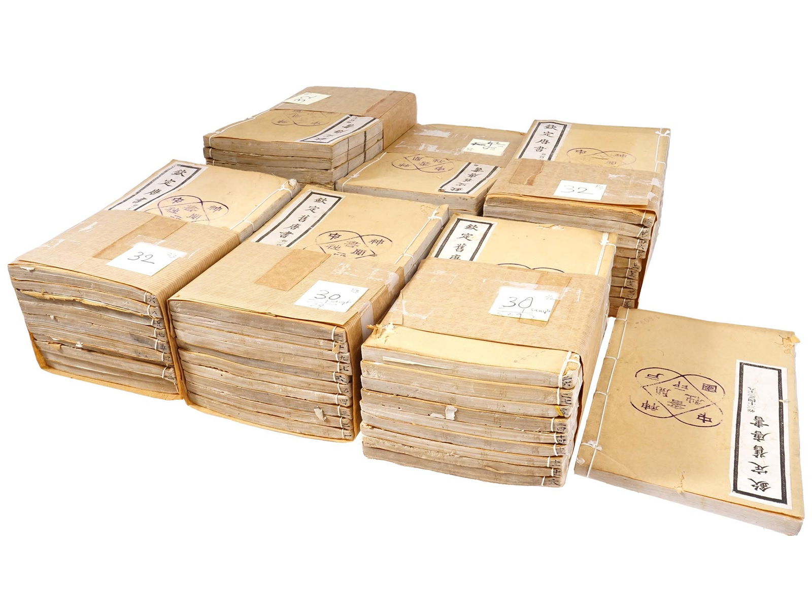 ANTIQUE CHINESE BOOKS SET ABOUT OLD TANG DYNASTY (1 of 10)