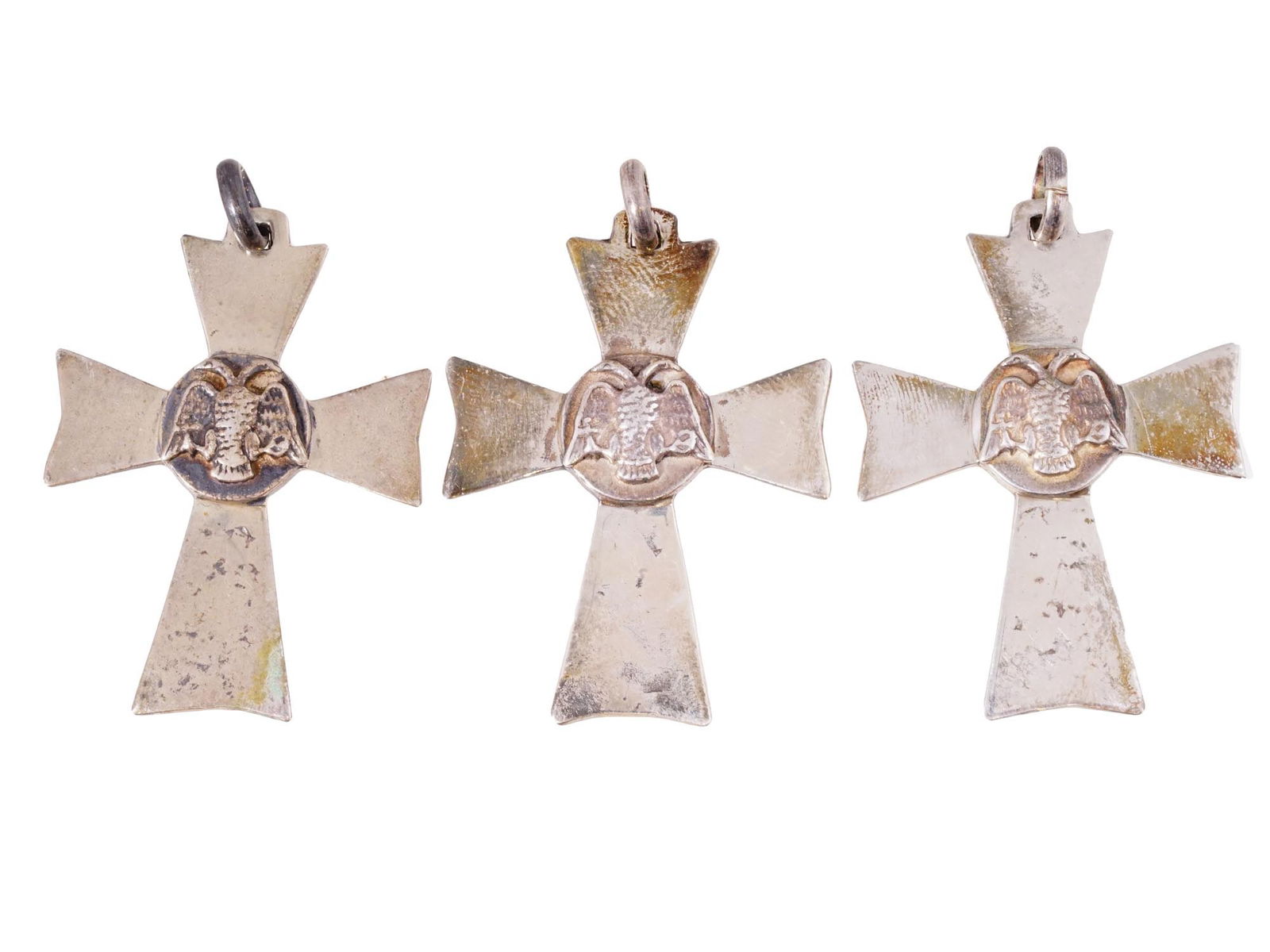 1994 ARCHIMANDRITE ATHANASIOS SILVER CROSS PENDANTS (1 of 8)