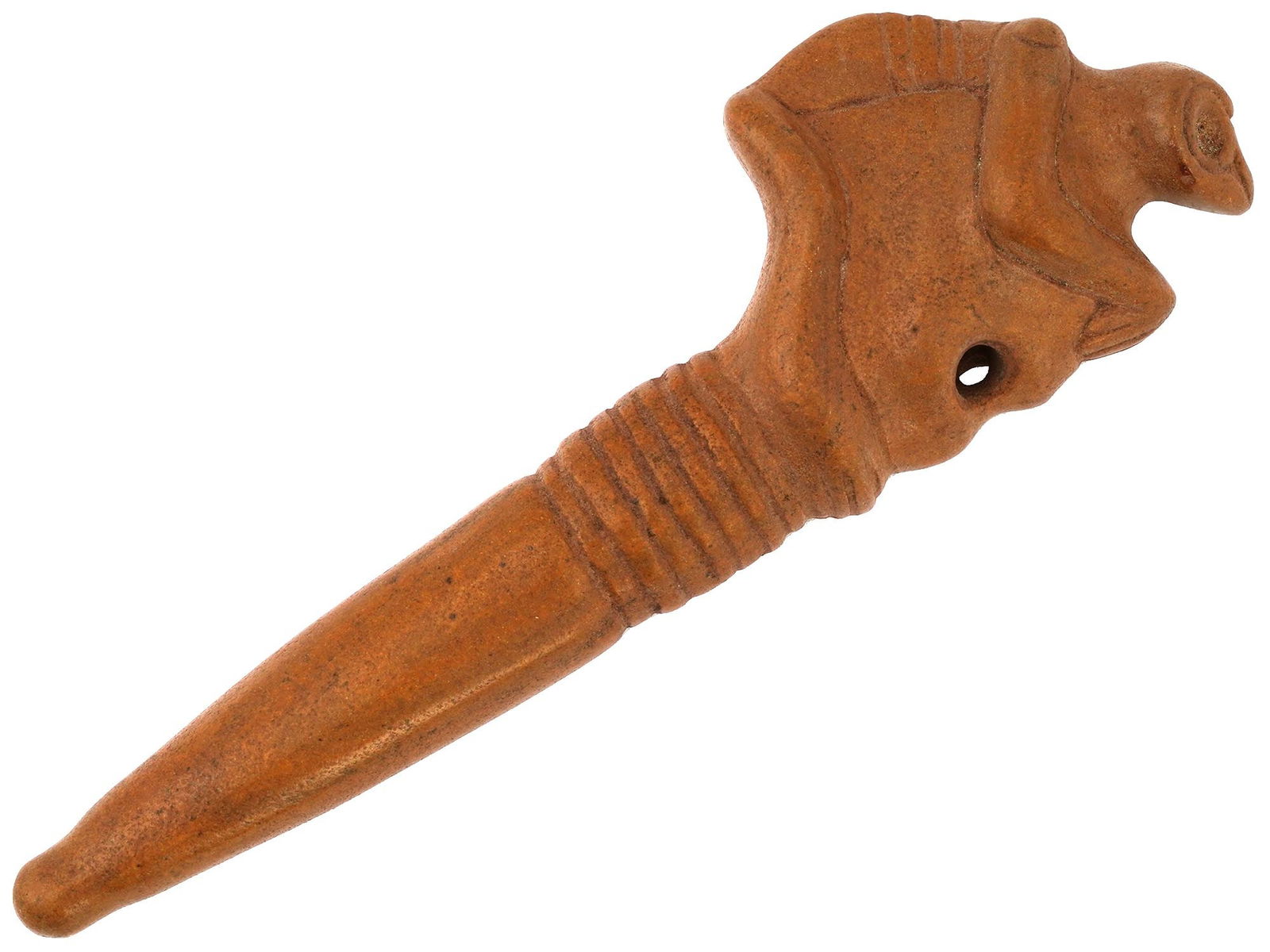 ANCIENT PRE COLUMBIAN TAINO STONE FERTILITY IDOL (1 of 7)