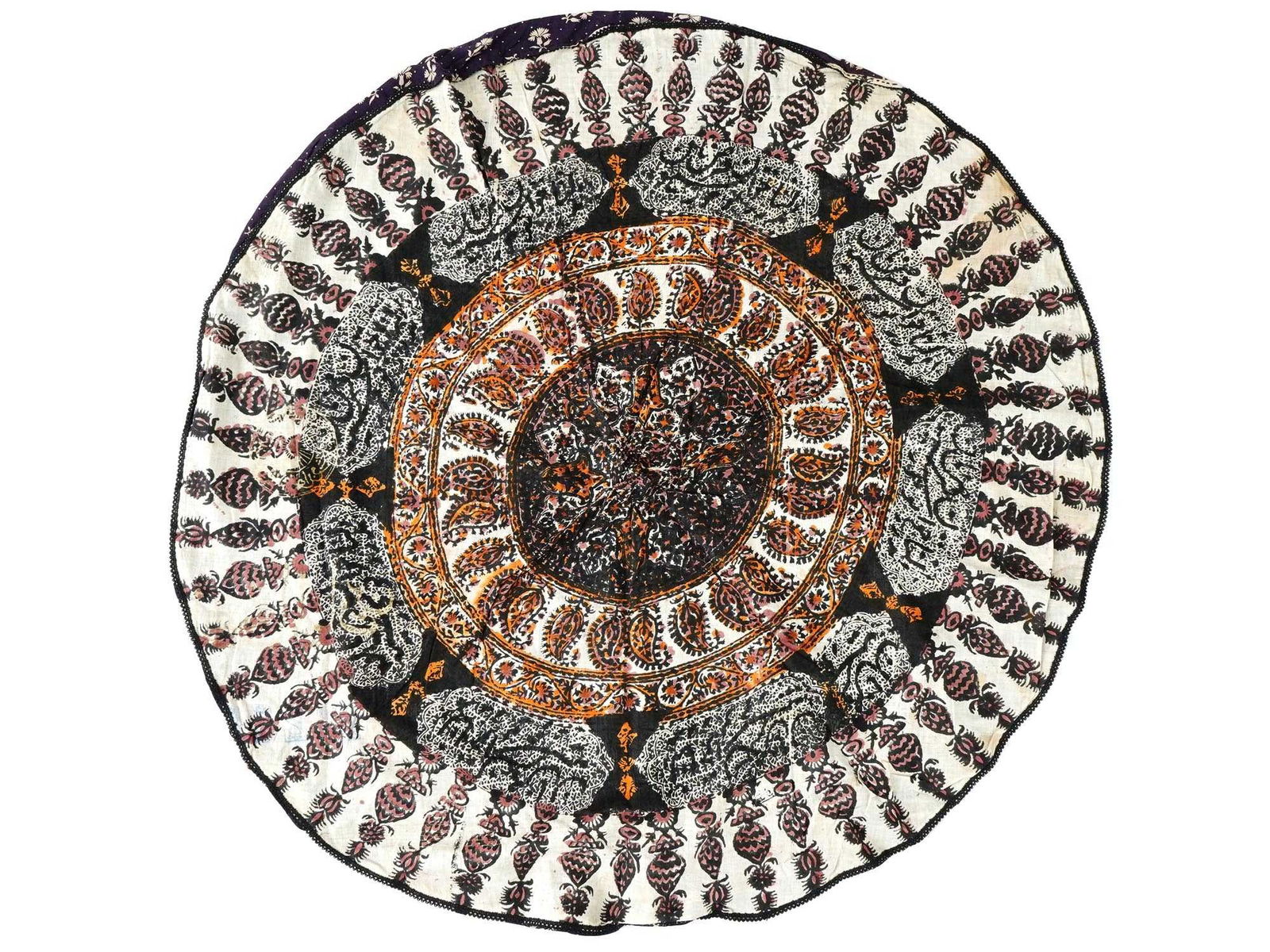 ANTIQUE PERSIAN KALAMKARI ISLAMIC CALLIGRAPHY TEXTILE (1 of 5)