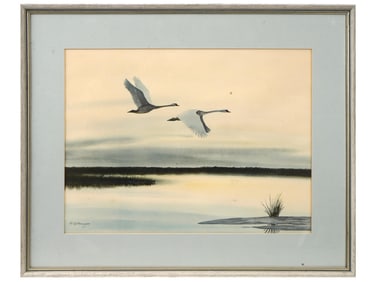 AFTER HANS KALLMEYER LANDSCAPE COLOR LITHOGRAPH