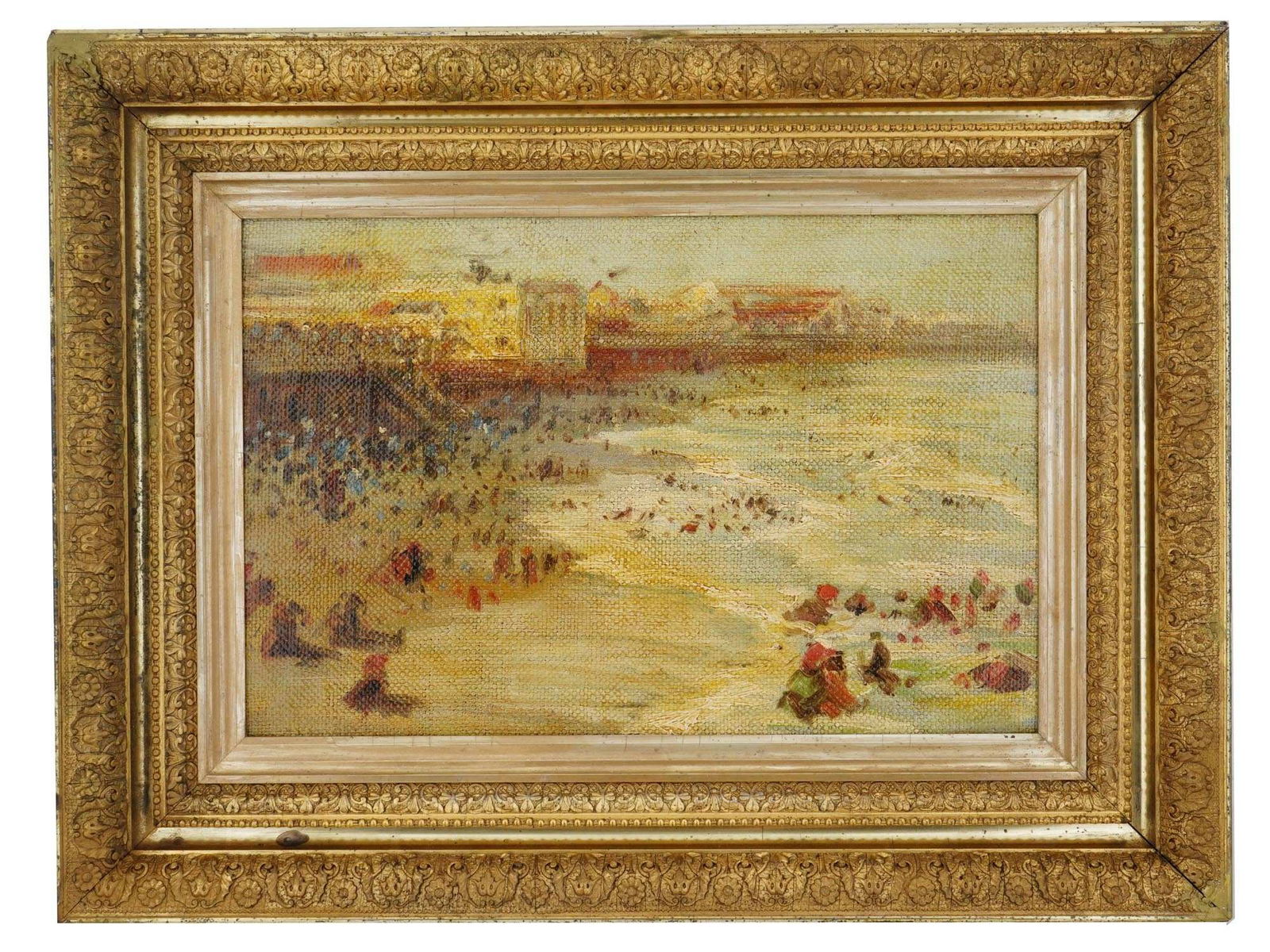 AFTER EDWARD POTTHAST AMERICAN SEASCAPE PAINTING (1 of 4)