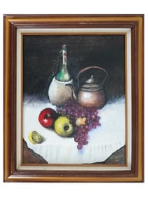 AMERICAN STILL LIFE OIL PAINTING BY JACK WALLS