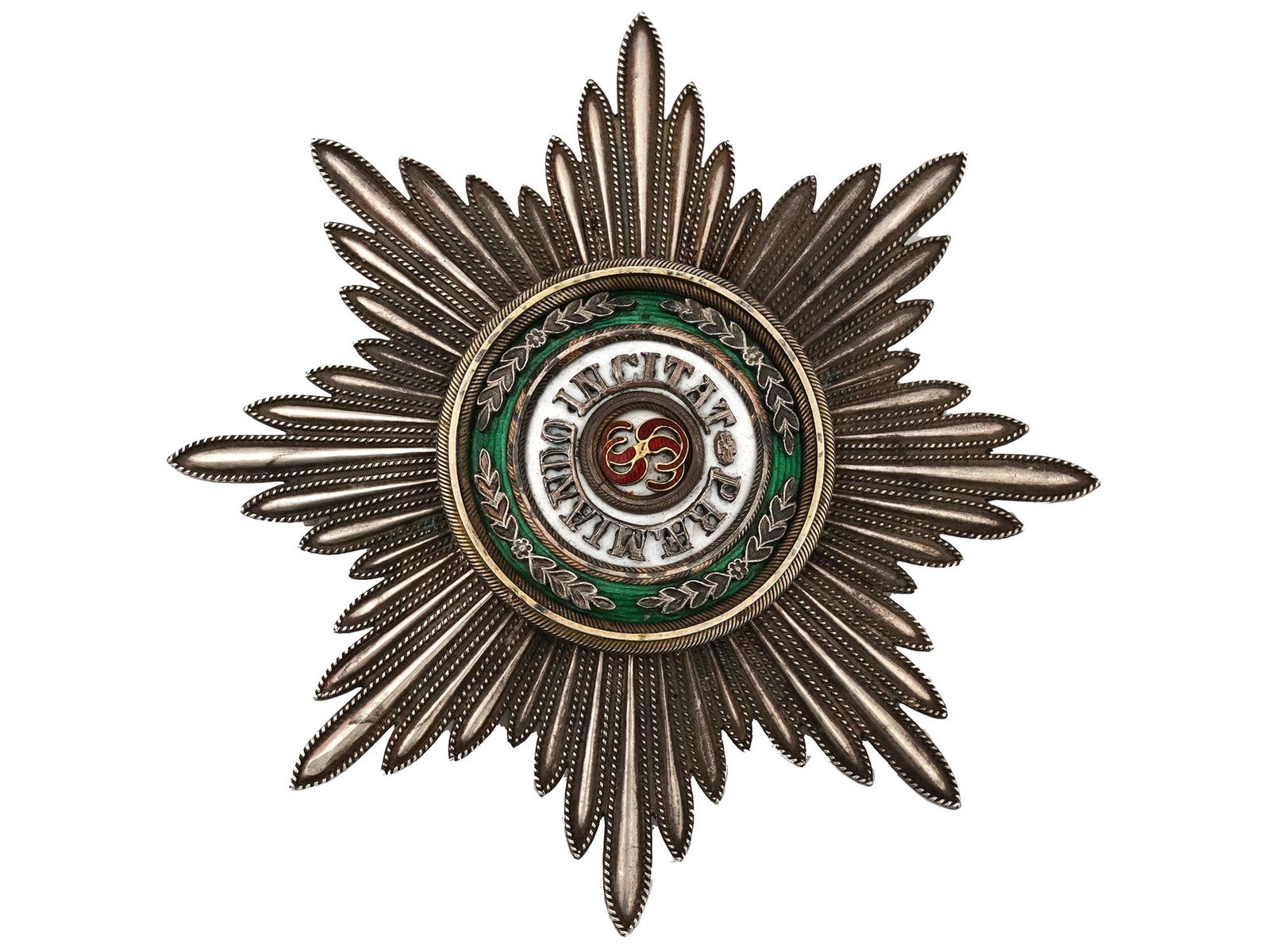 ANTIQUE RUSSIAN EMPIRE SILVER ORDER OF ST STANISLAUS (1 of 5)