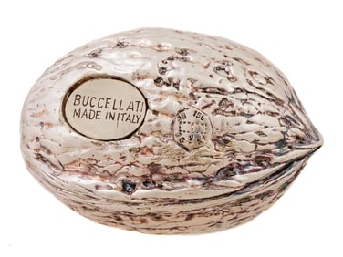 BUCCELLATI STERLING SILVER MINIATURE WALNUT FIGURE