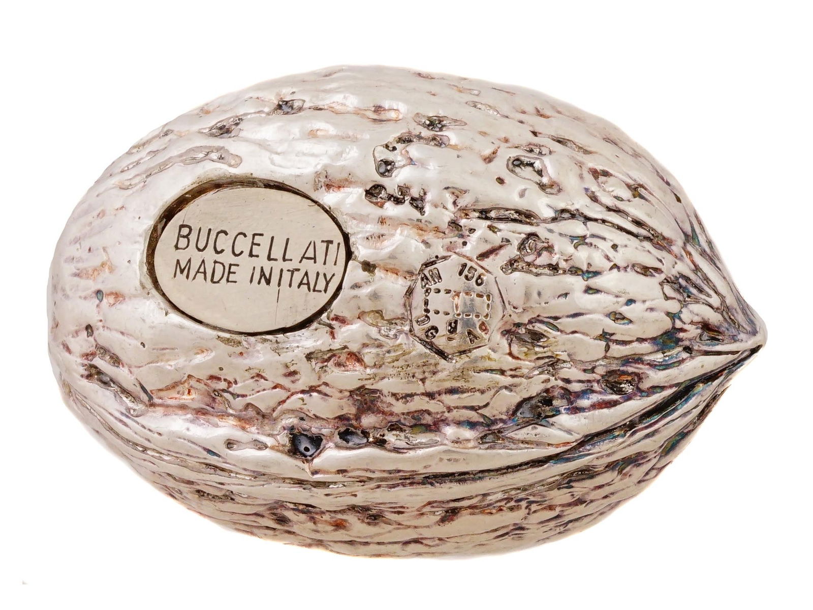 BUCCELLATI STERLING SILVER MINIATURE WALNUT FIGURE (1 of 10)