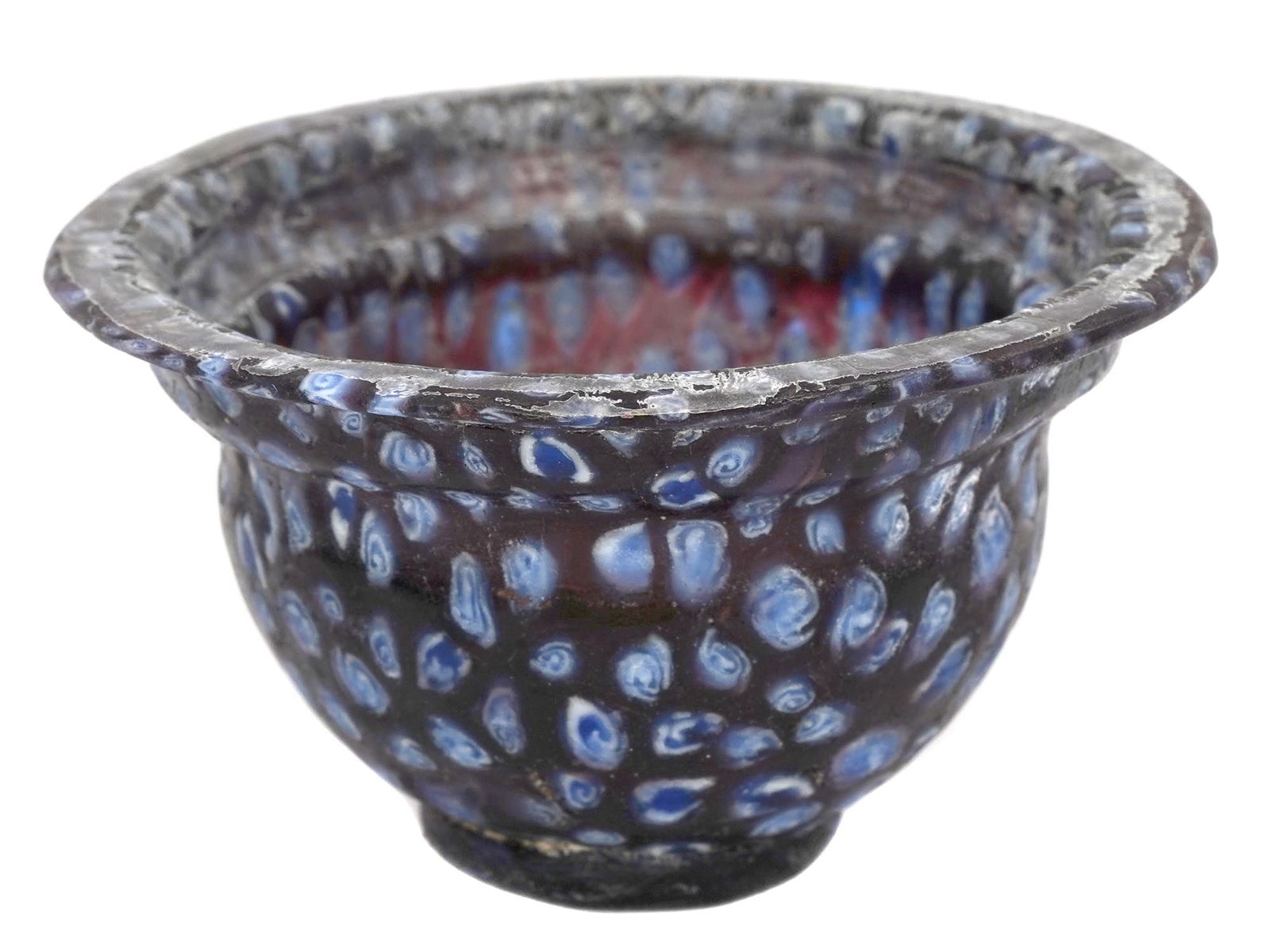 ANCIENT ROMAN EMPIRE MILLEFIORI GLASS CUP (1 of 4)