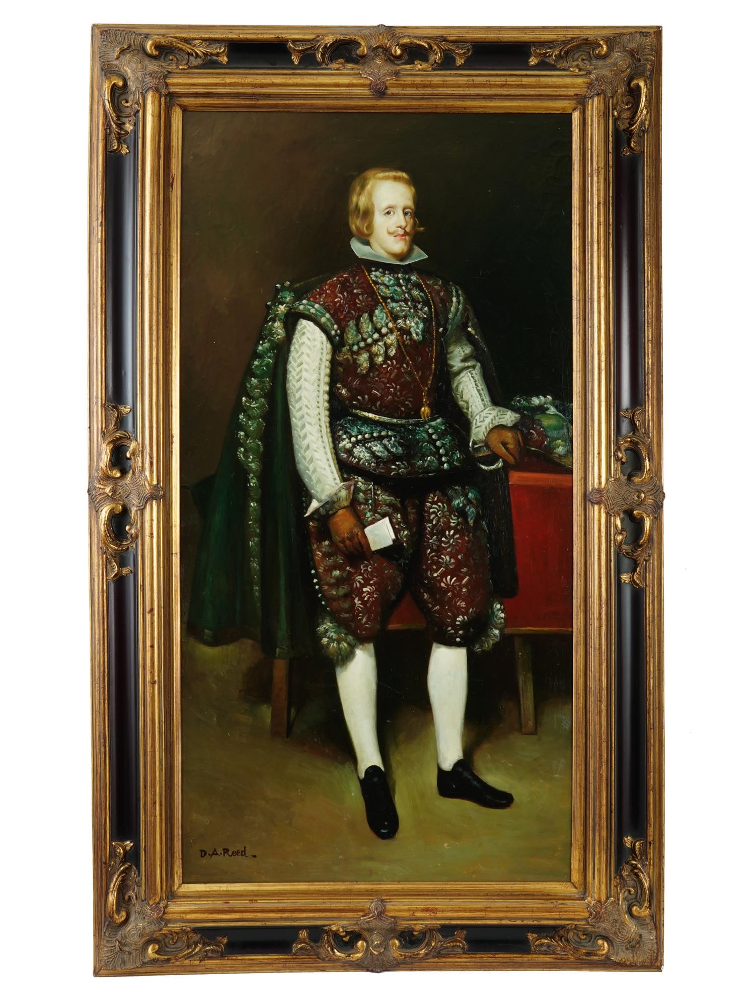 PHILIP IV OF SPAIN OIL PAINTING AFTER VELAZQUEZ (1 of 5)