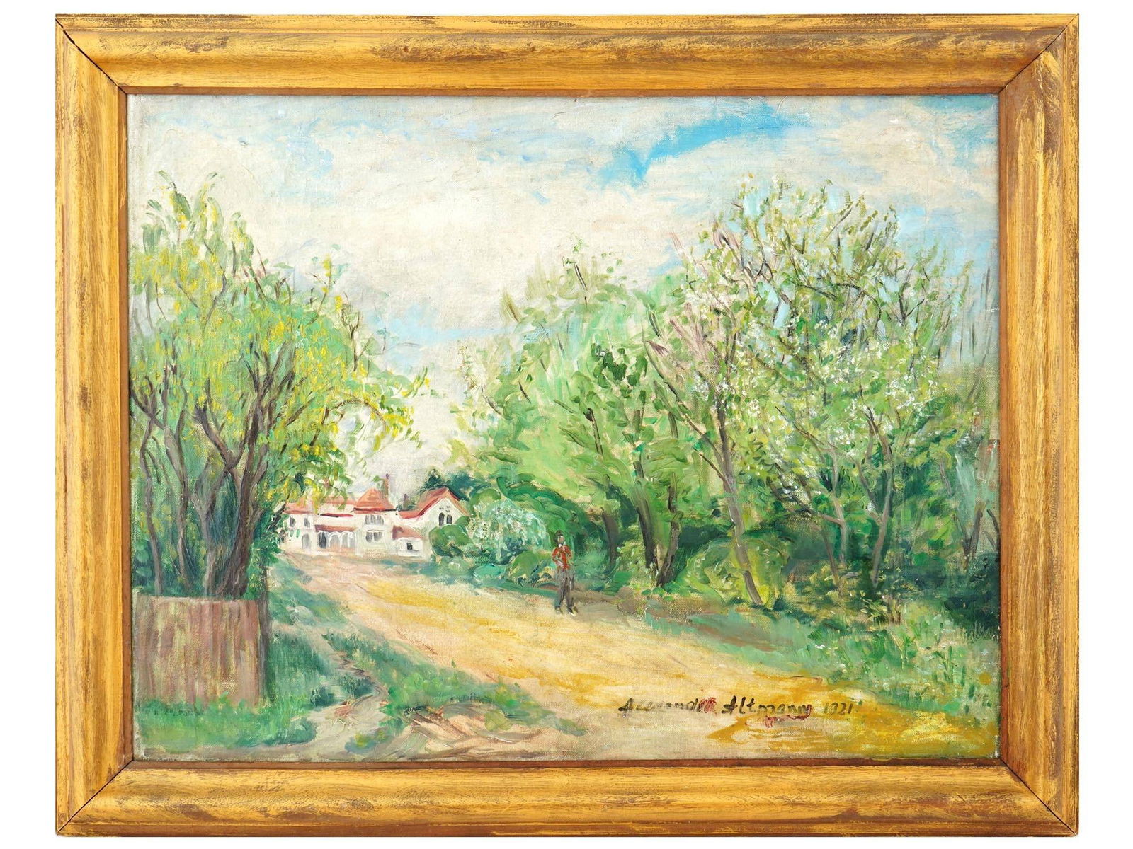 RUSSIAN FRENCH ALEXANDER ALTMANN OIL PAINTING (1 of 4)