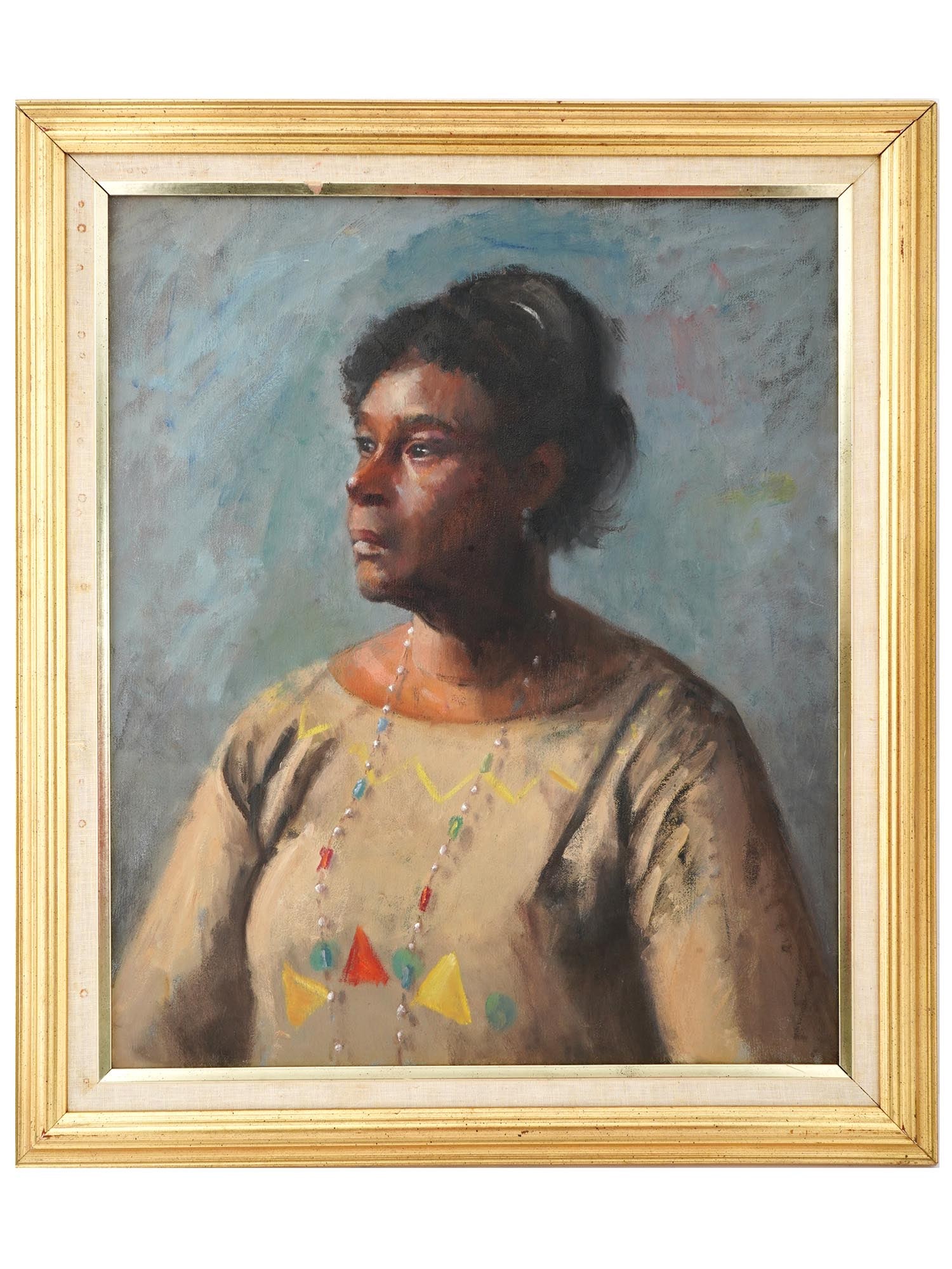 AMERICAN OIL PORTRAIT PAINTING BY GEORGE DANGMAN (1 of 4)