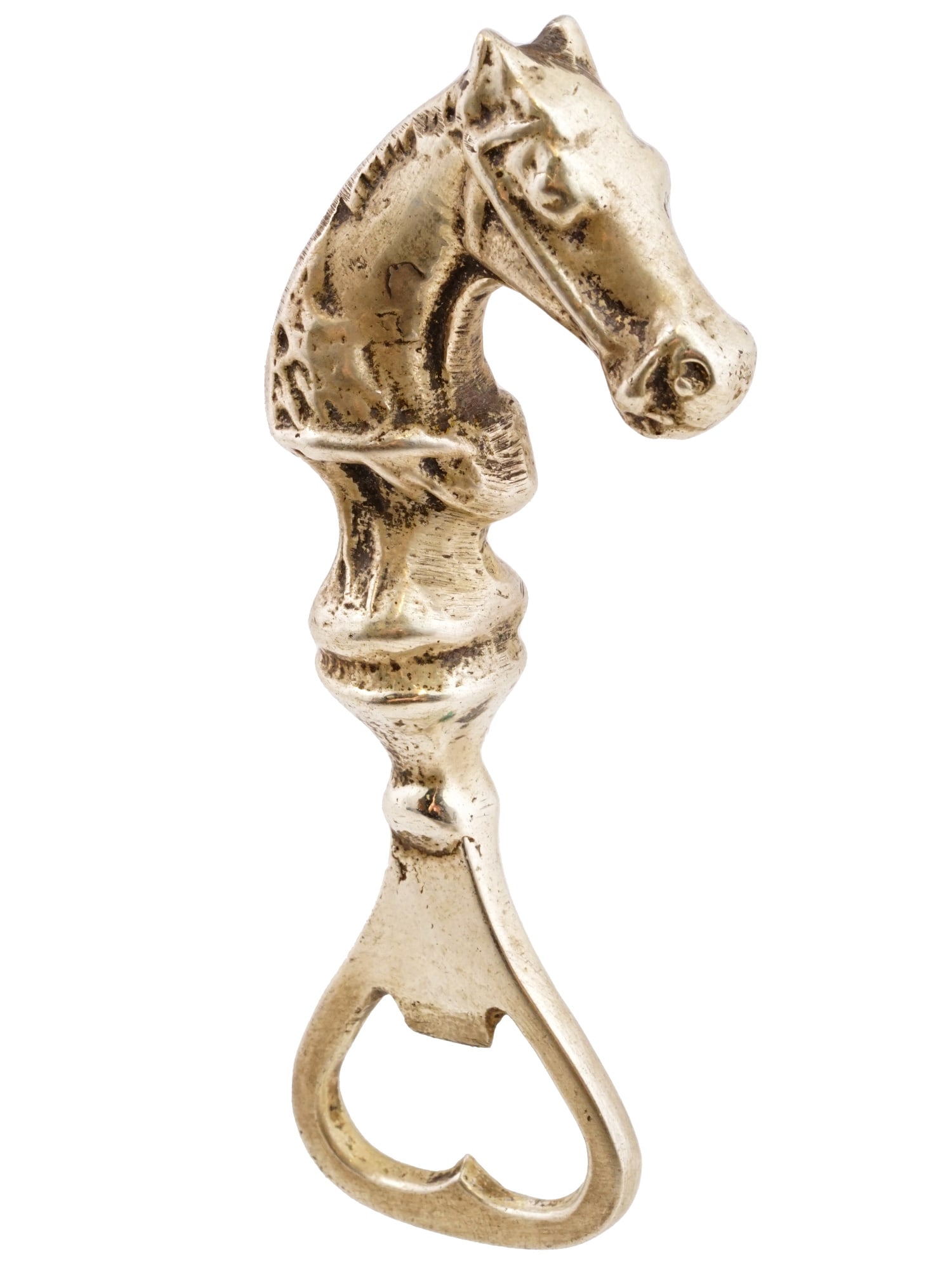 VINTAGE FRENCH HORSE HEAD BOTTLE OPENER BY HERMES (1 of 9)