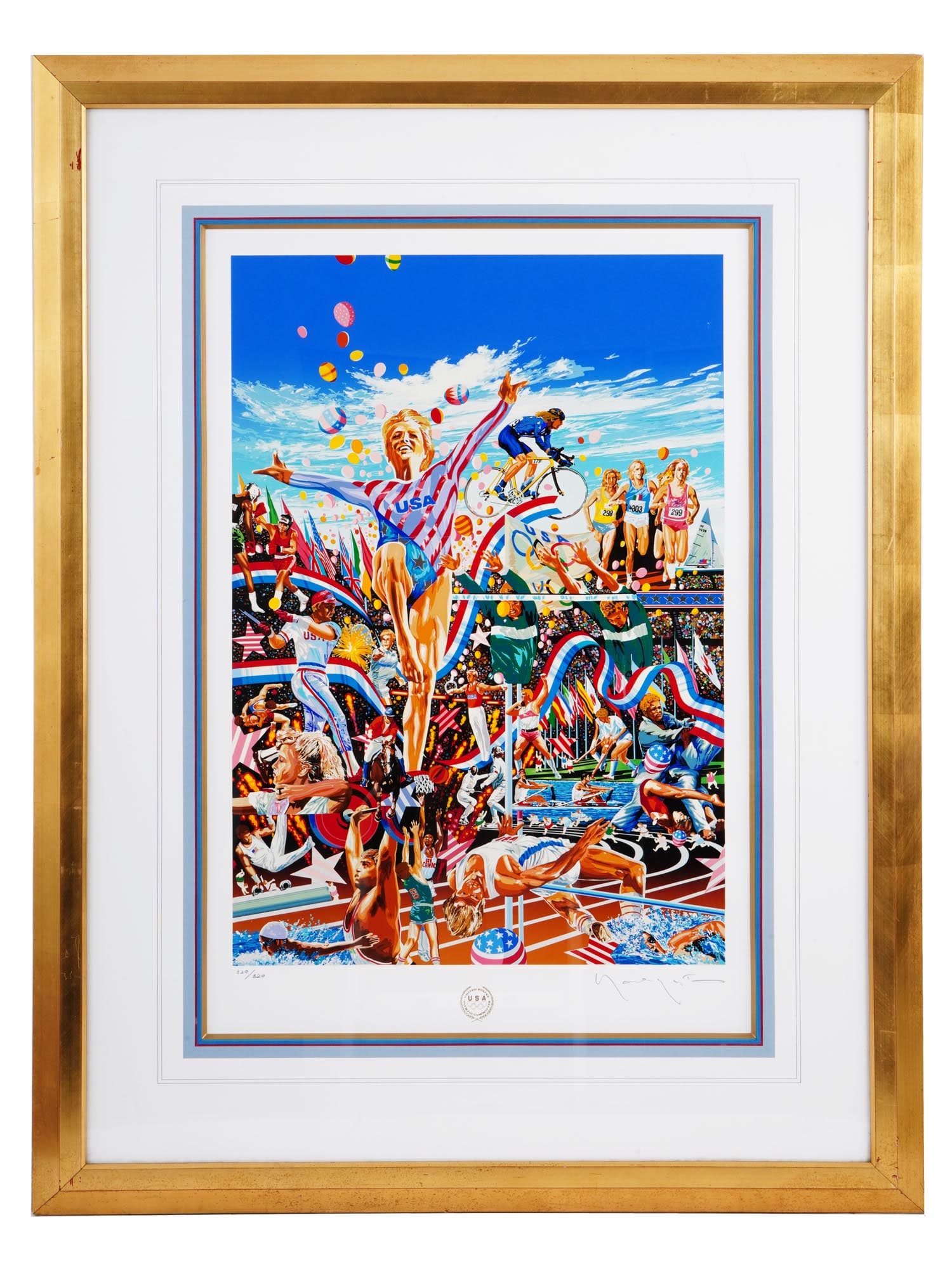 AMERICAN SUMMER OLYMPIC GAMES PRINT BY HIRO YAMAGATA (1 of 6)