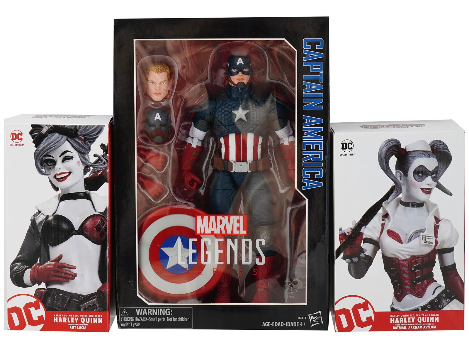 LTD COLLECTION OF DC AND MARVEL STATUES SERIES IOB (1 of 4)