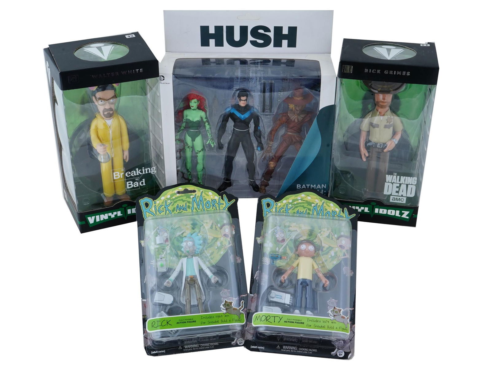 LOT OF MOVIE COLLECTIBLE VINYL ACTION FIGURES IOB (1 of 7)