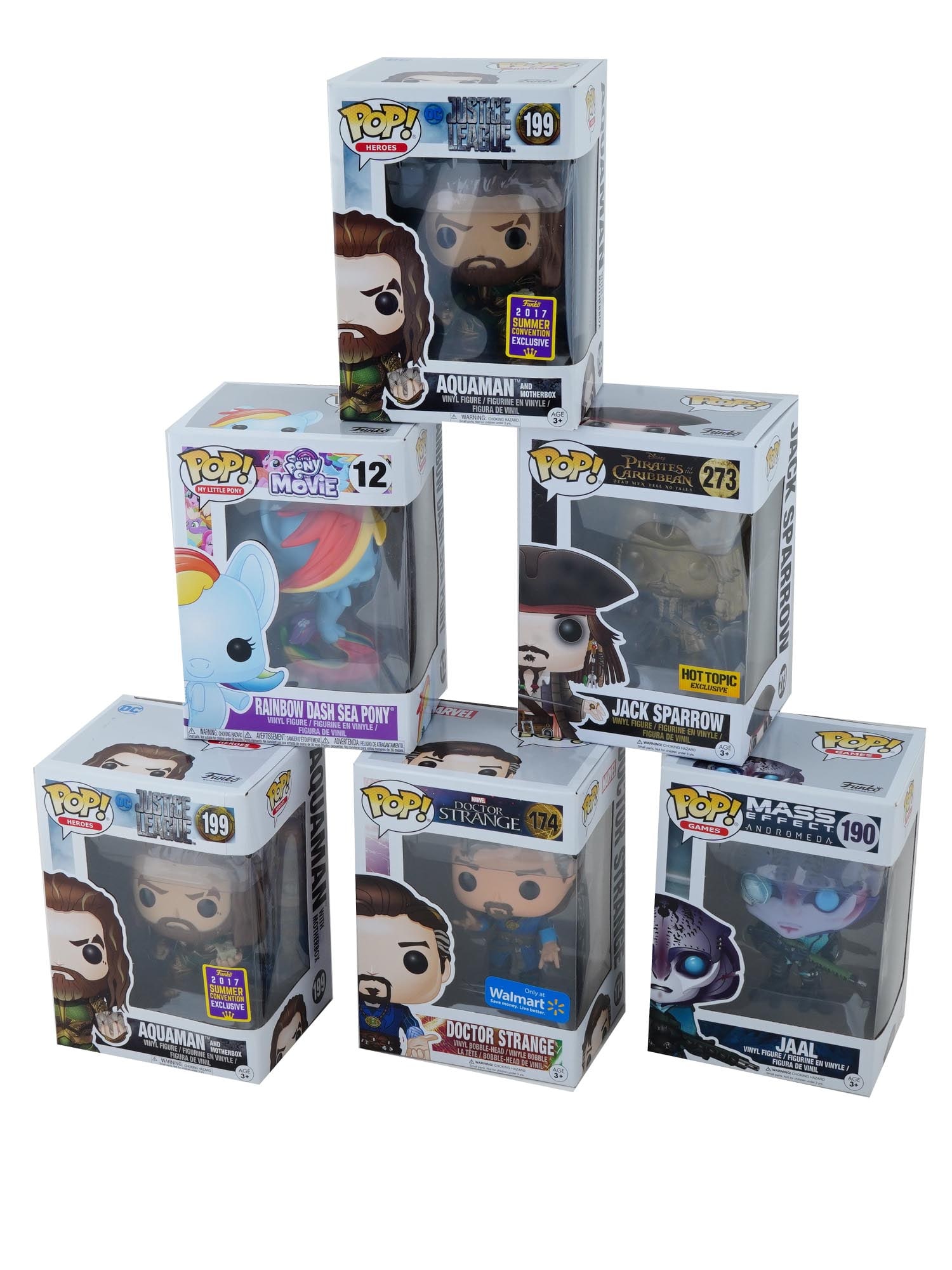 LOT OF FUNKO POP COLLECTIBLE VINYL FIGURES TOYS IOB (1 of 6)