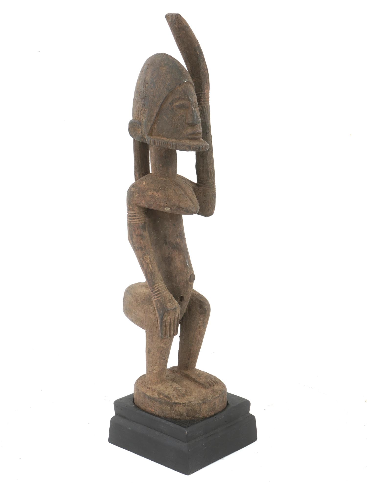 WEST AFRICAN MALI DOGON HAND CARVED WOOD FIGURE (1 of 6)
