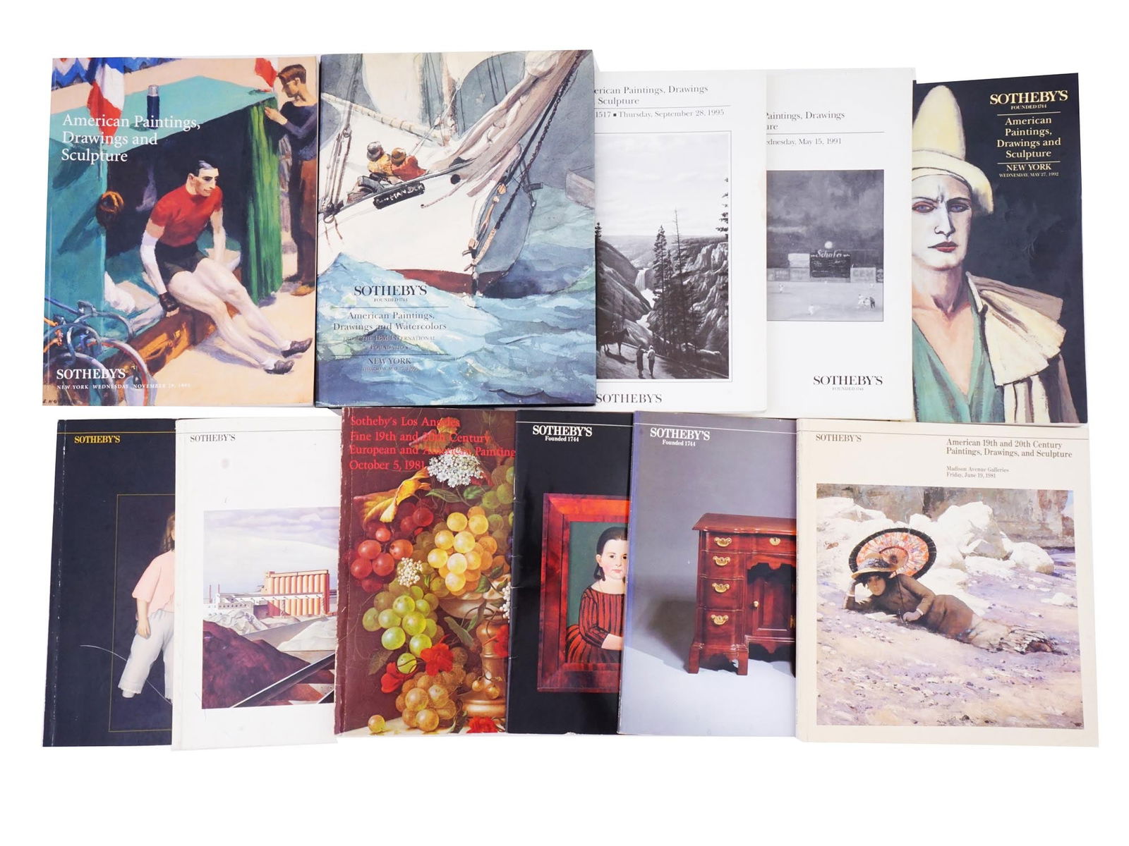 VINTAGE SOTHEBYS FINE ART AUCTION CATALOGUES (1 of 5)
