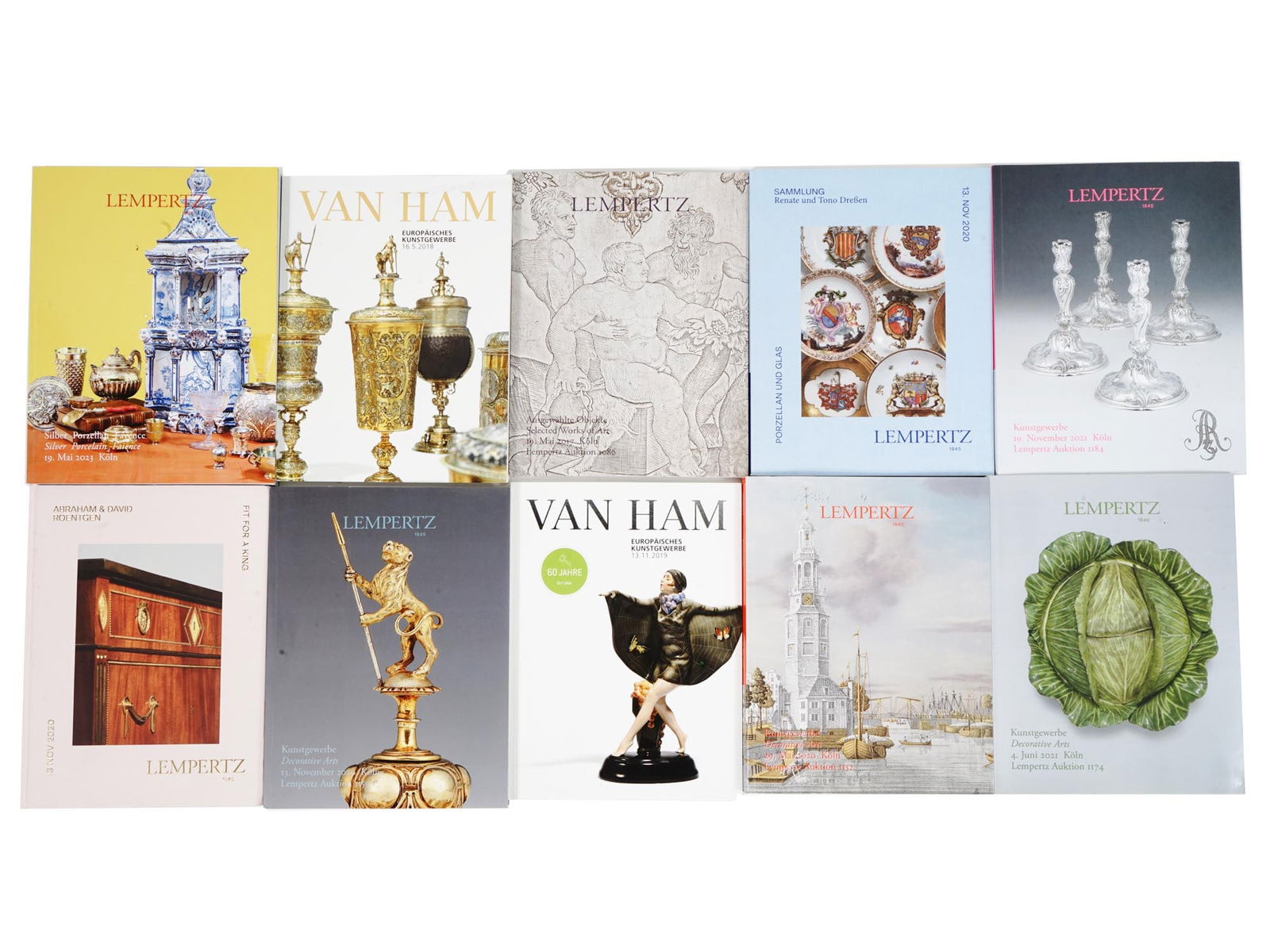 GERMAN LEMPERTZ AND VAN HAM AUCTION CATALOGS (1 of 12)