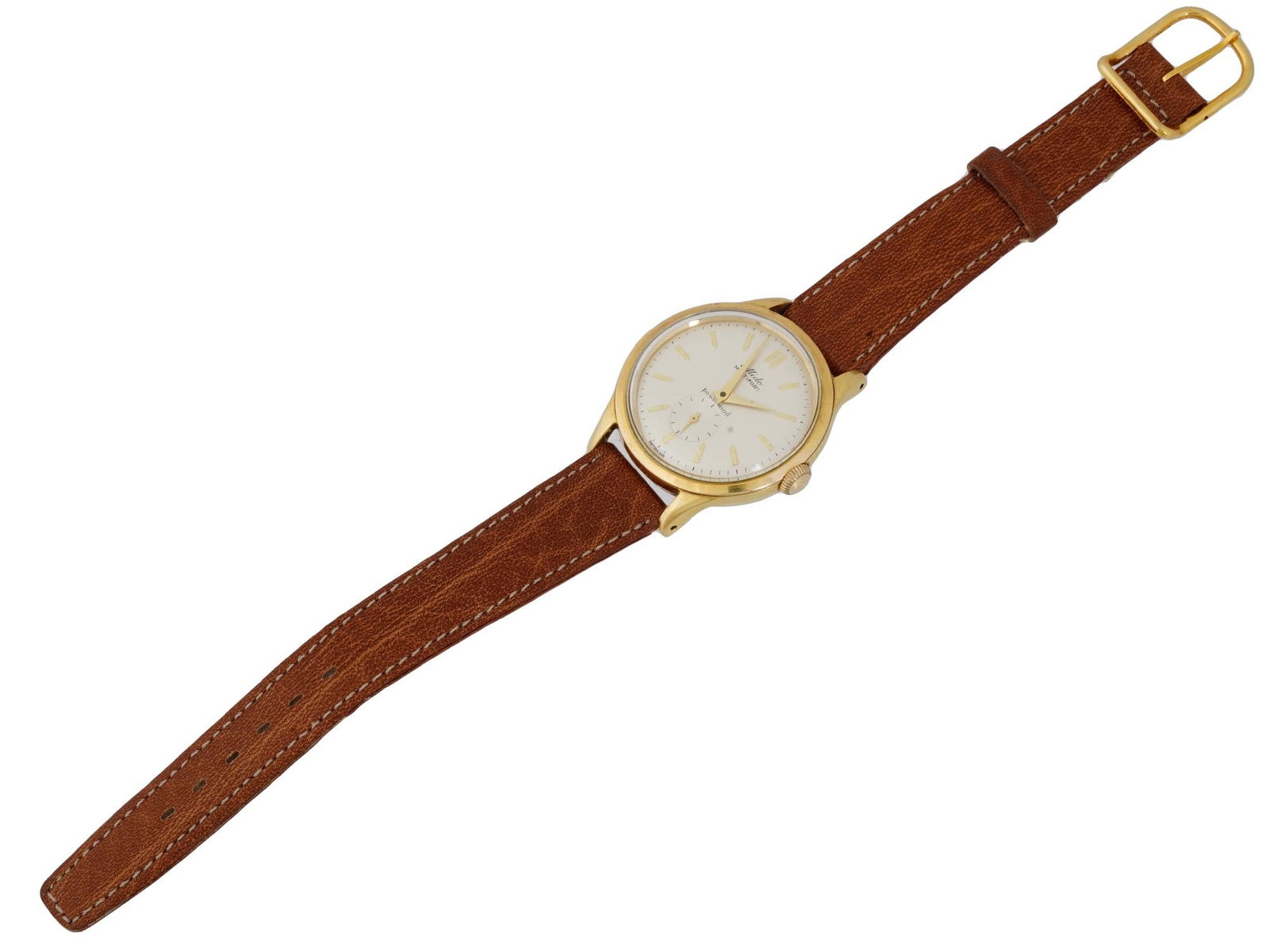 MIDO SWISS MENS WATERPROOF WRIST WATCH W ENGRAVING (1 of 5)