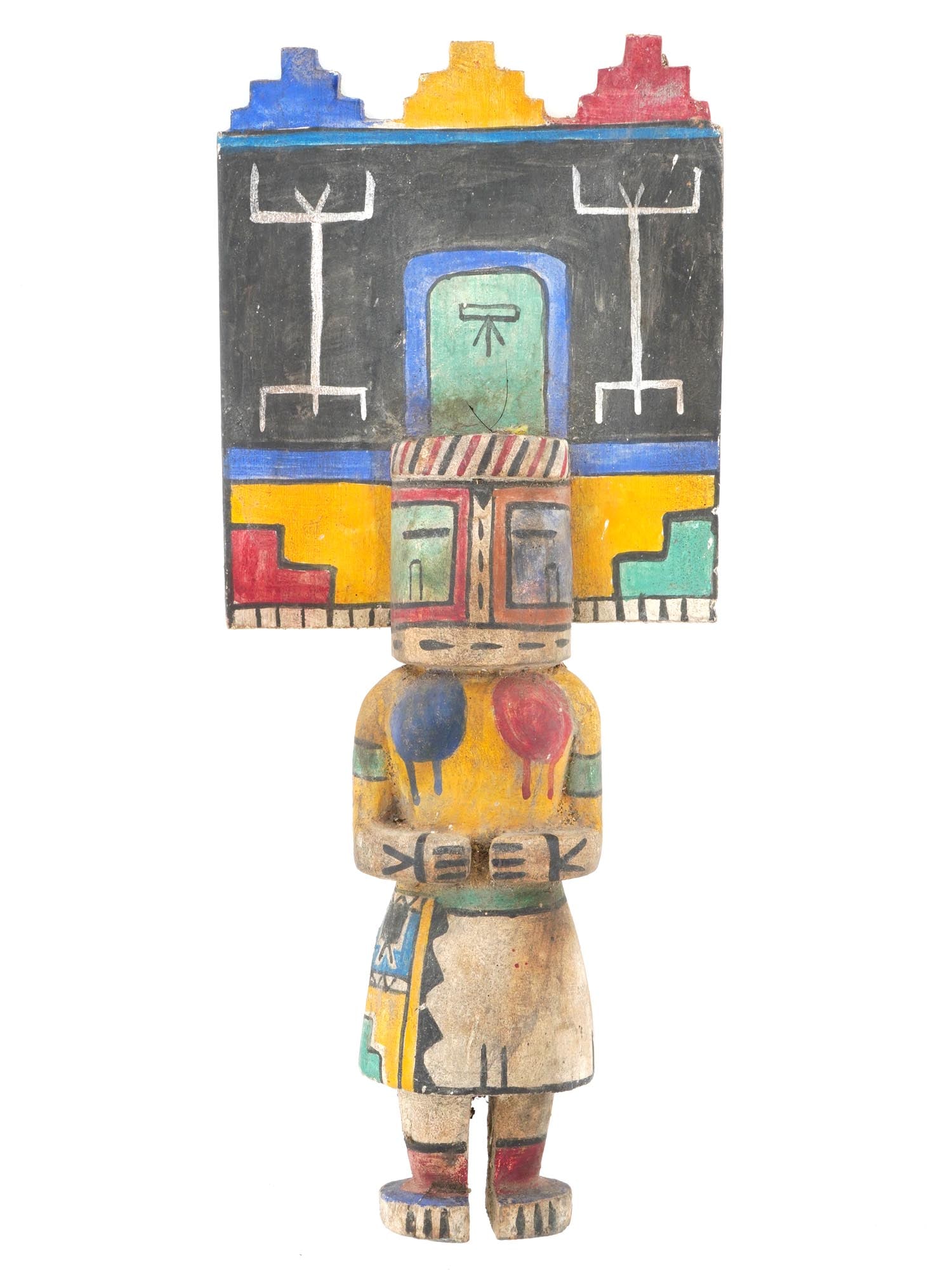 SOUTHWESTERN NATIVE AMERICAN KACHINA HOPI DOLL (1 of 4)