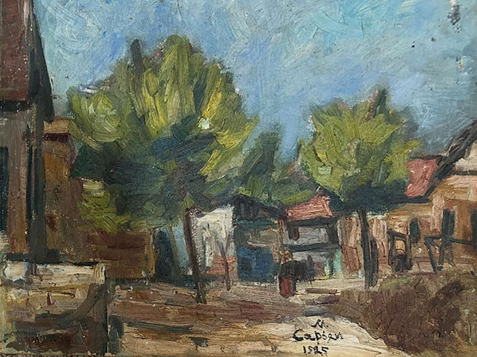 ARMENIAN CITYSCAPE PAINTING BY MARTIROS SARYAN (1 of 5)