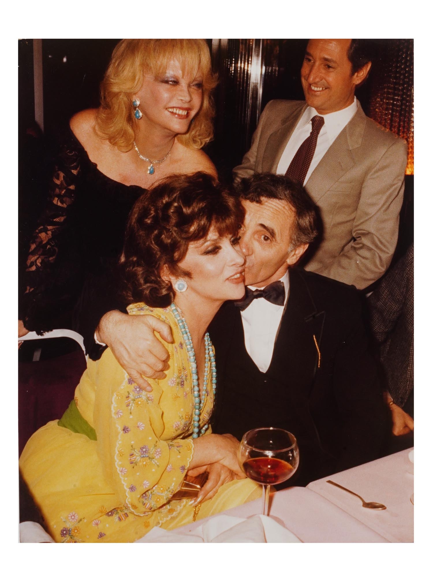 CHARLES AZNAVOUR PHOTOGRAPH CA1980S (1 of 2)