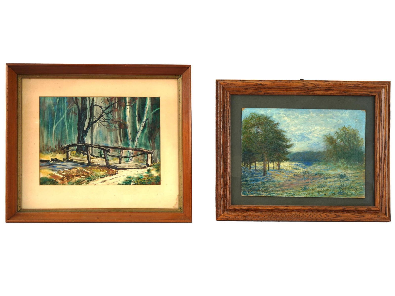 VINTAGE AMERICAN AND EUROPEAN LANDSCAPE PAINTINGS (1 of 6)