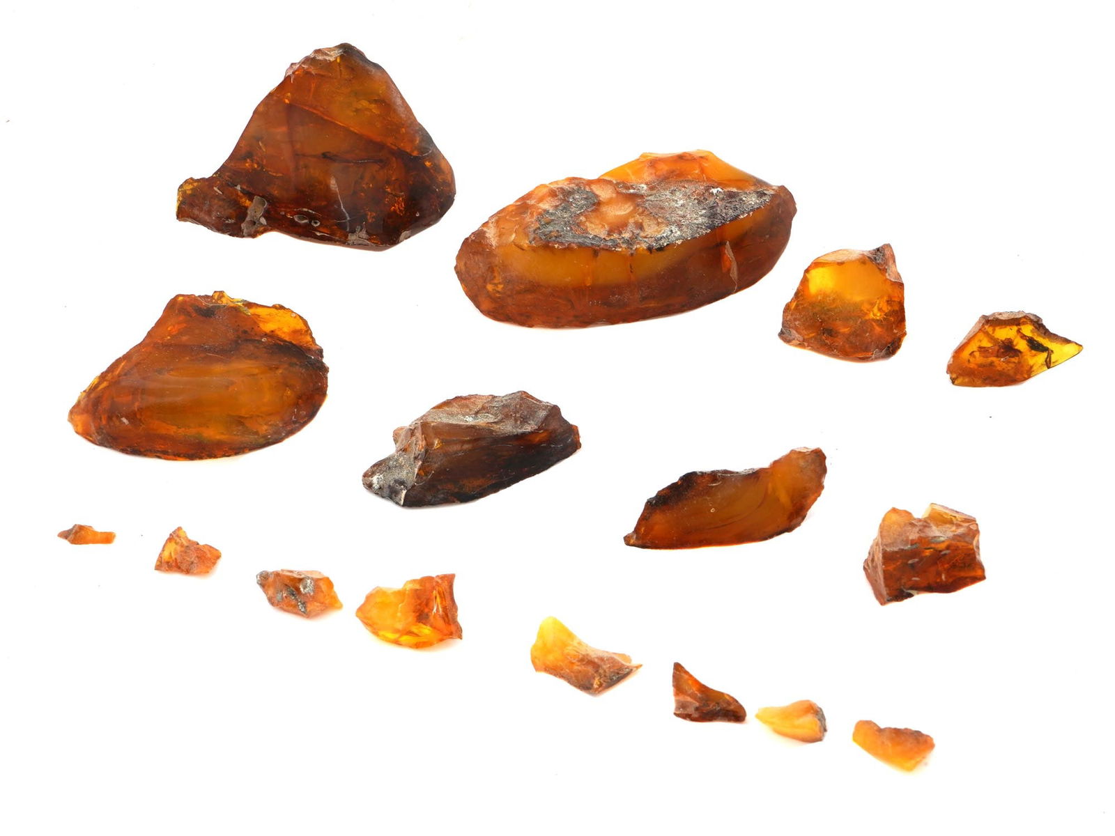 RAW NATURAL BALTIC AMBER STONES (1 of 7)
