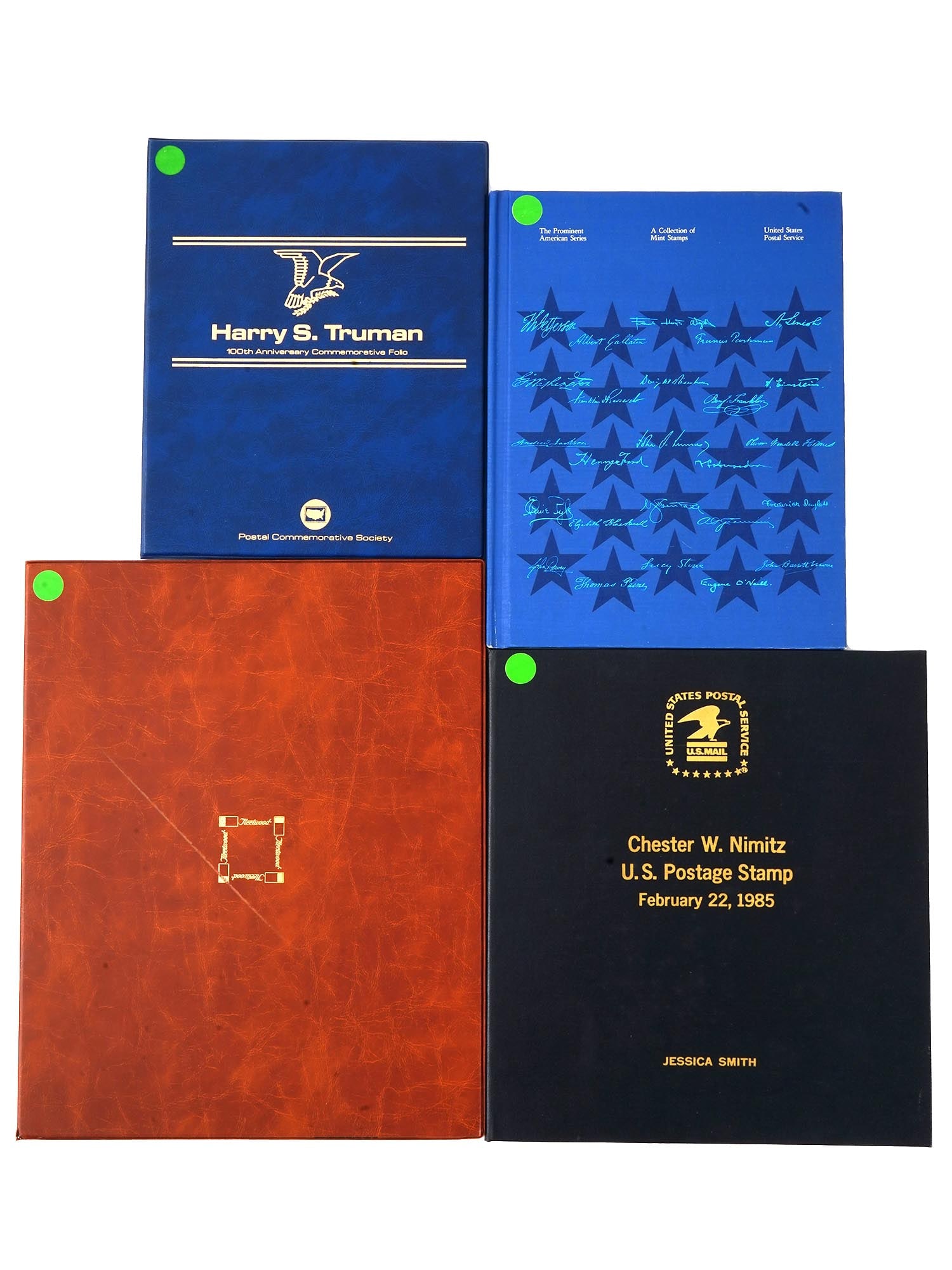 1980S US POST HISTORICAL COMMEMORATIVE STAMP FOLIOS (1 of 10)