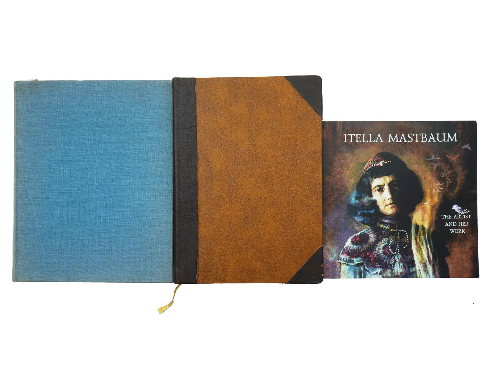 ANTIQUE AND VTG ART HISTORY BOOKS BENOIS EFROS MASTBAUM: A group of three art history books. Included is History of Painting in the 19th Century, Russian Painting by Alexander Benois, Second Part, published in St. Petersburg by Znanie in 1902, S. Chekhonin 