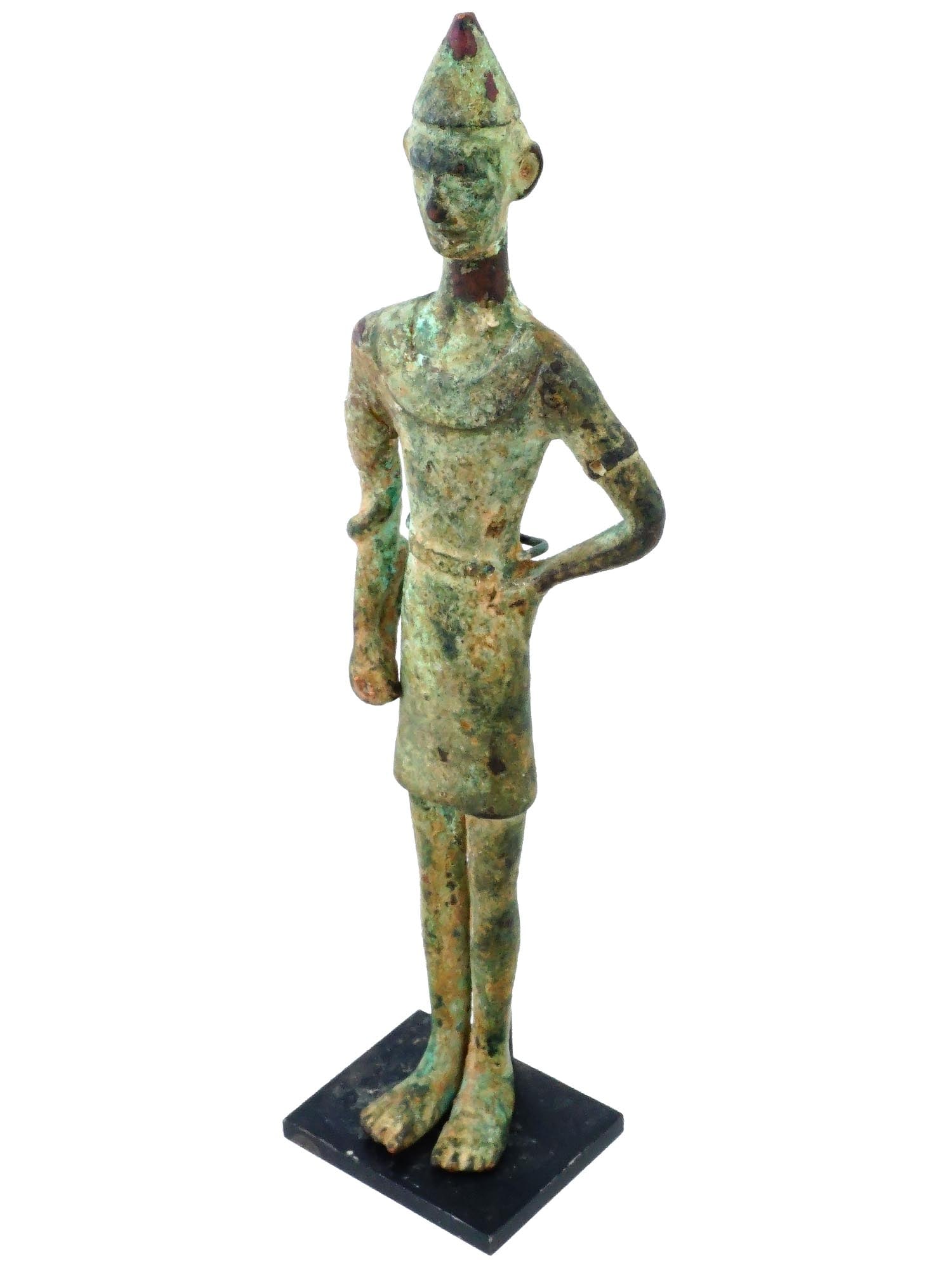 ANCIENT CANAANITE PHOENICIAN BRONZE MALE FIGURE (1 of 8)