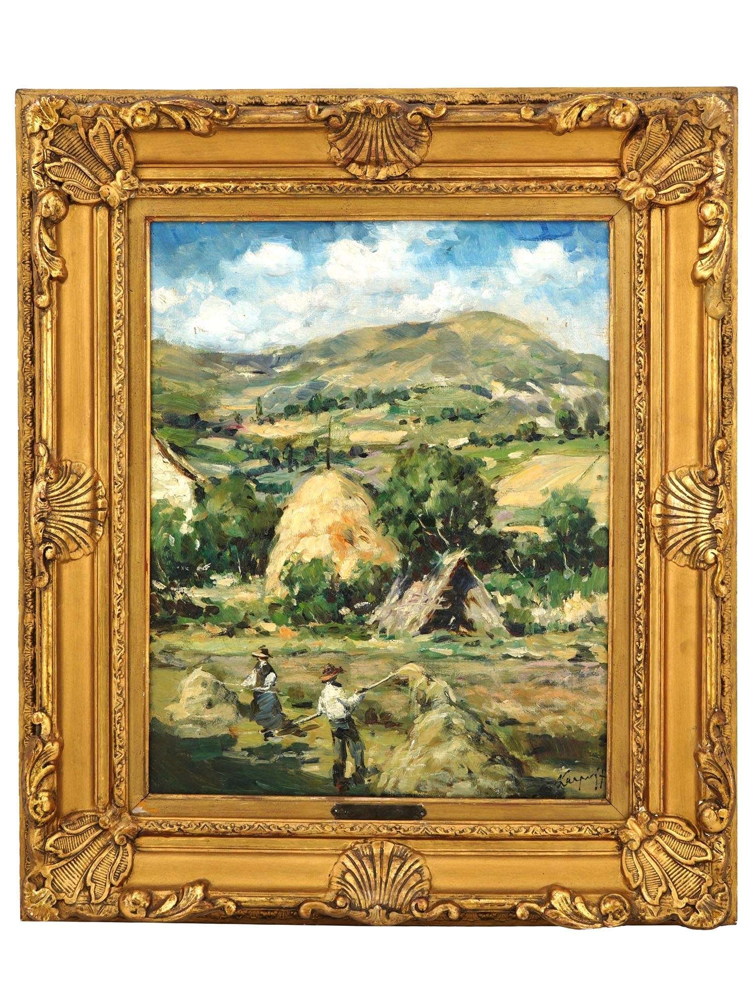 RUSSIAN LANDSCAPE OIL PAINTING BY IVAN KARPOFF (1 of 6)