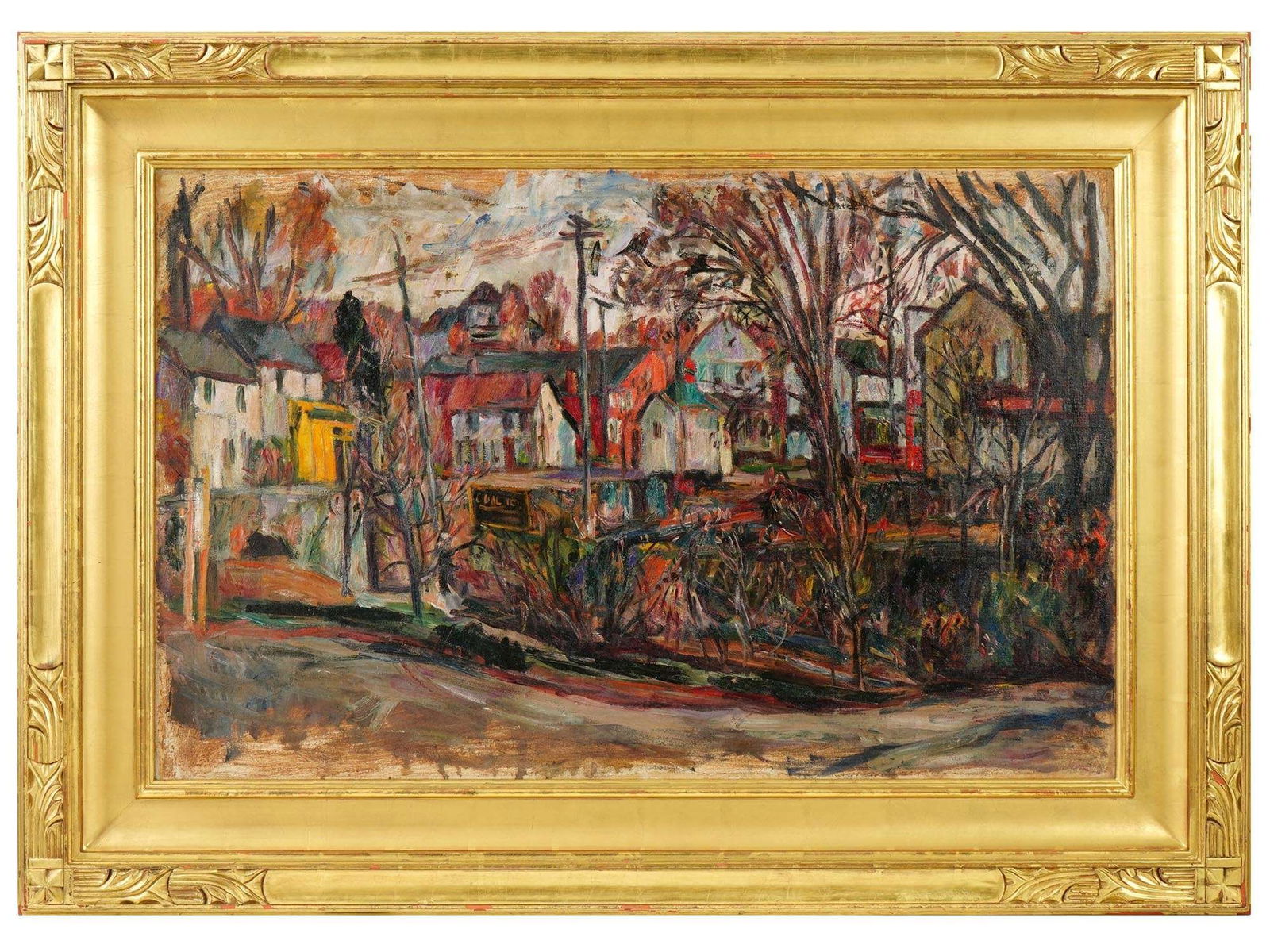 ABRAHAM MANIEVICH RUSSIAN LANDSCAPE OIL PAINTING (1 of 4)