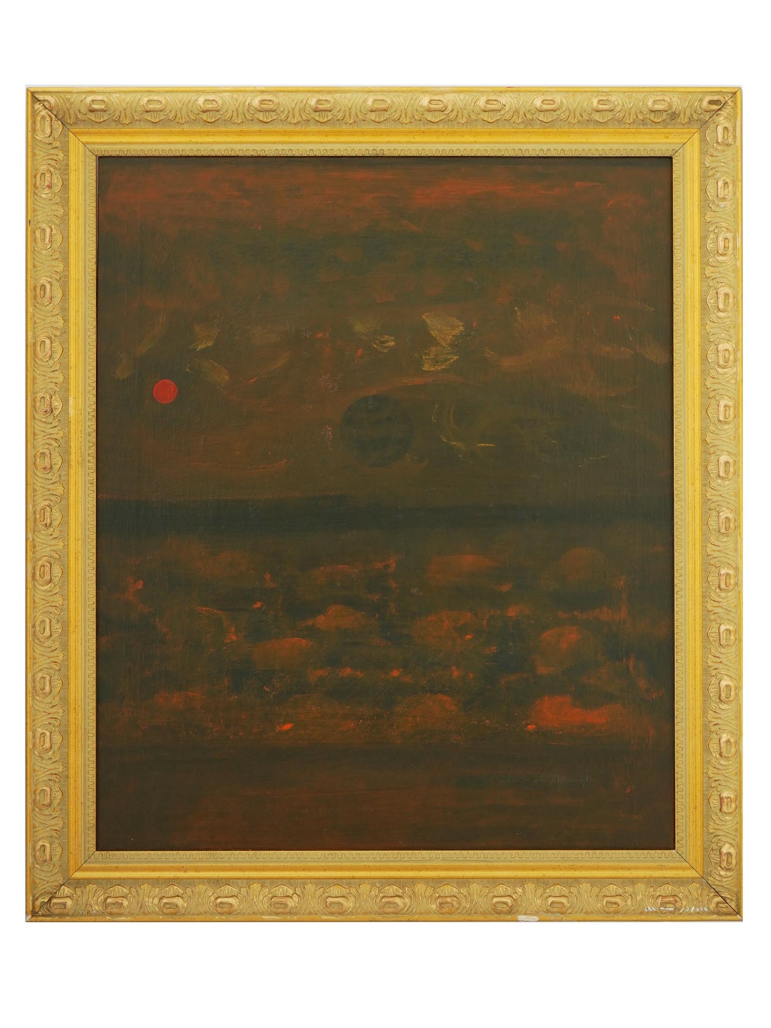 INDIAN ABSTRACT OIL PAINTING BY VASUDEO GAITONDE (1 of 5)