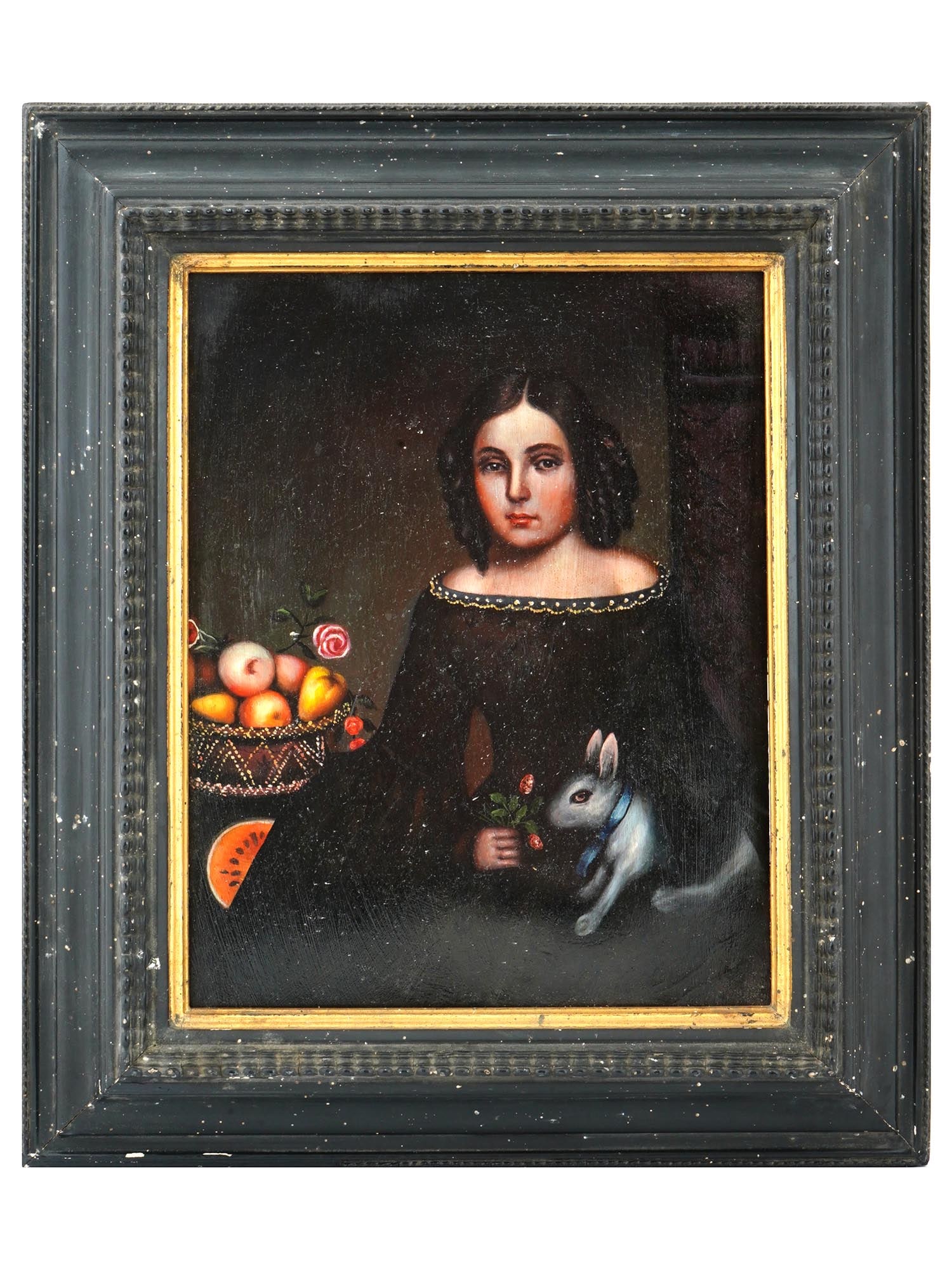 ATTR TO HORACE BUNDY AMERICAN PORTRAIT PAINTING (1 of 3)