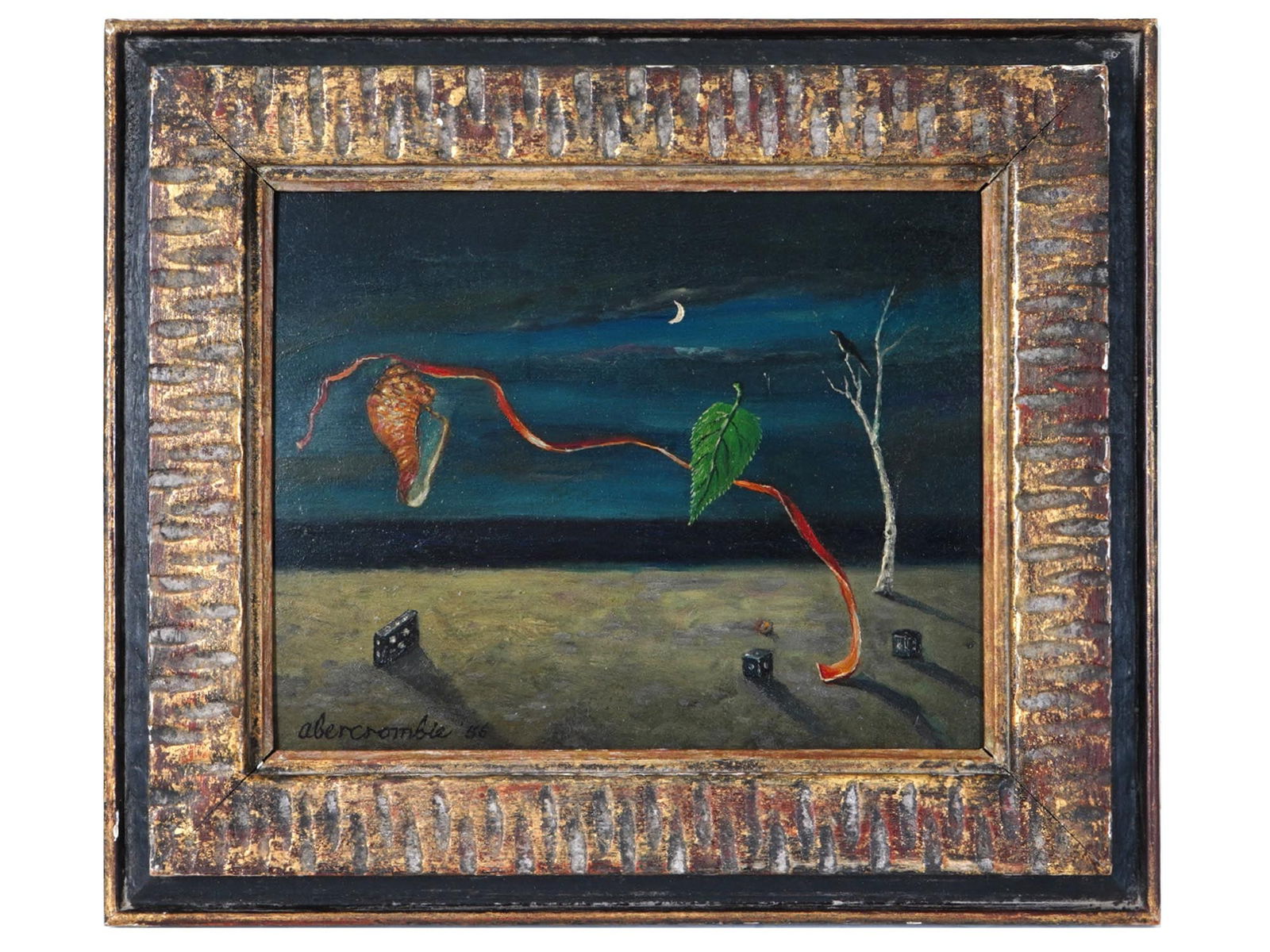 SURREALIST OIL PAINTING BY GERTRUDE ABERCROMBIE (1 of 4)