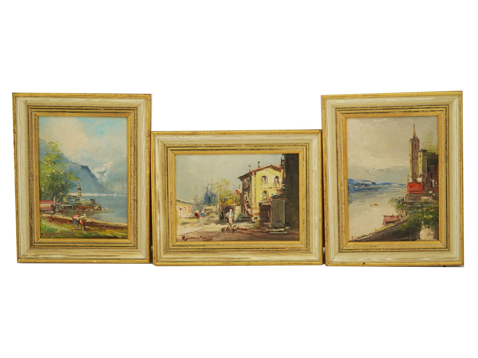 ATTR TO FRANCOIS MAURY IMPRESSIONIST OIL PAINTINGS (1 of 8)