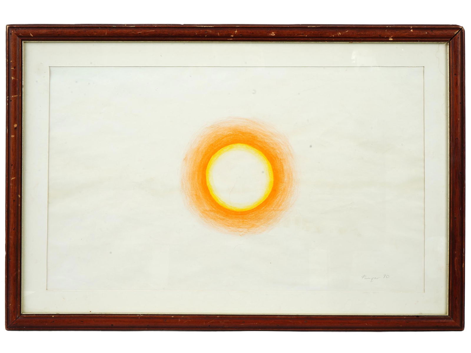 POLISH AMERICAN PAINTING BY WOJCIECH FANGOR SIGNED (1 of 5)