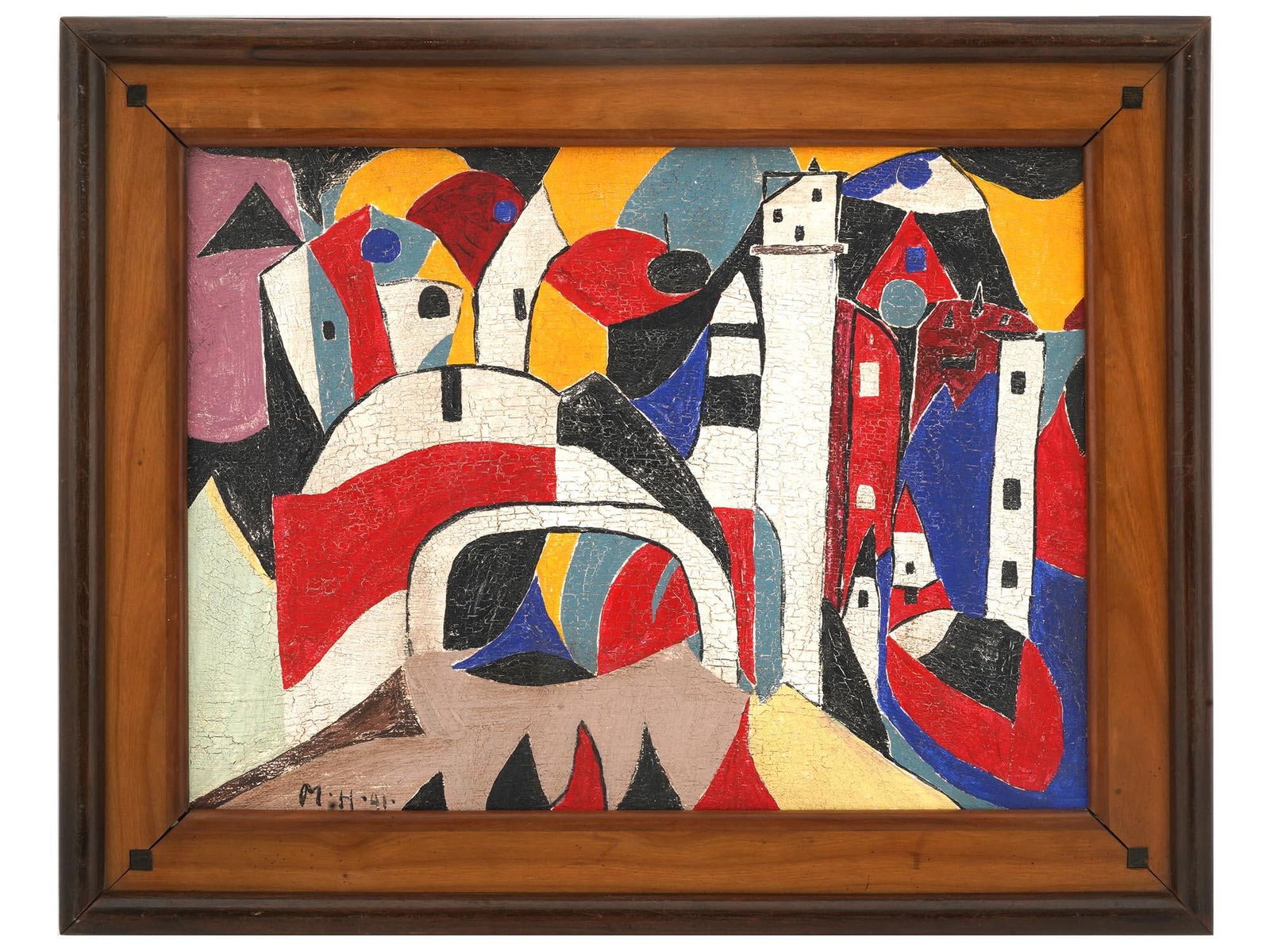AMERICAN OIL PAINTING ATTR TO MARSDEN HARTLEY (1 of 6)