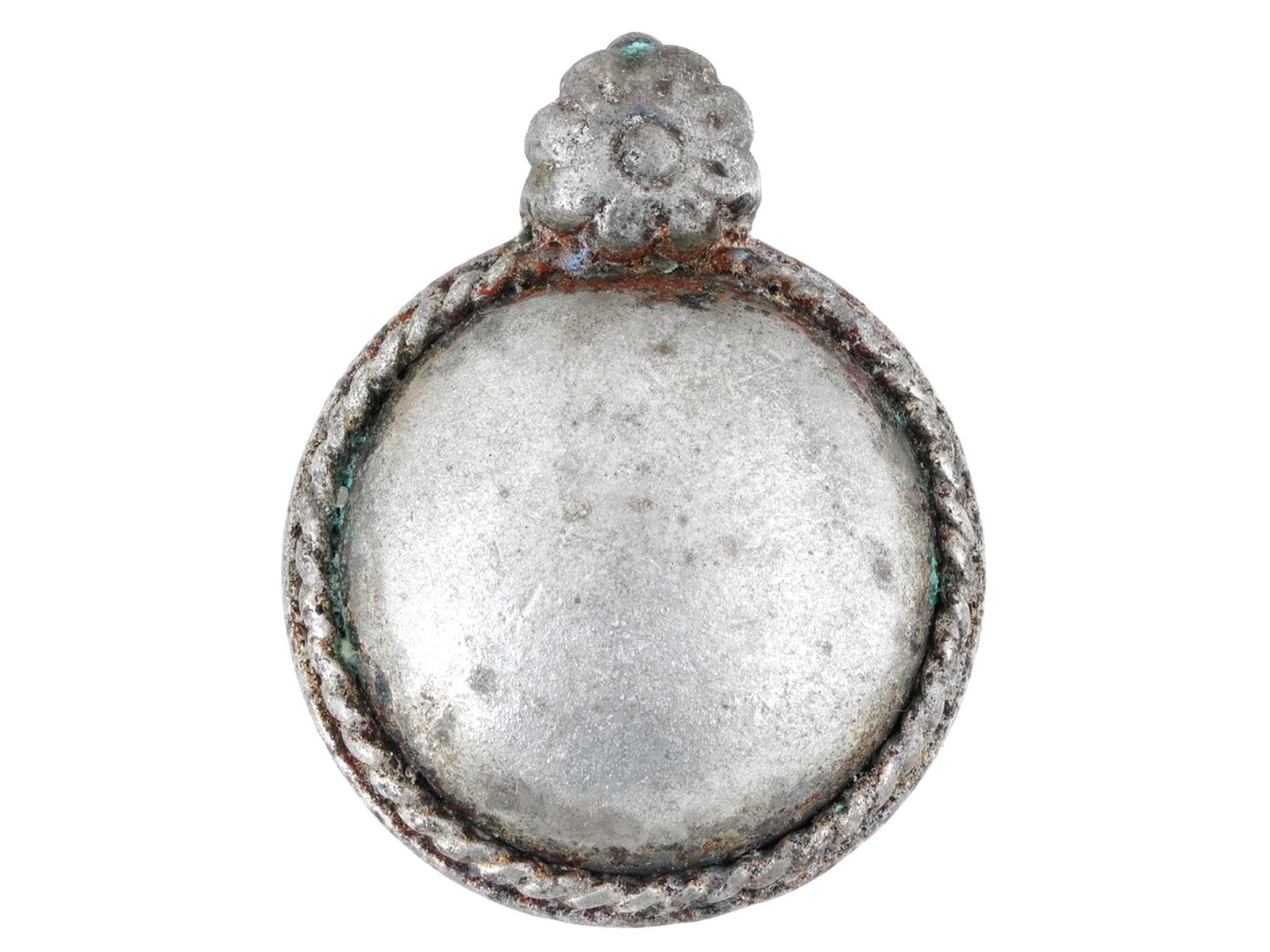 400 TO 600 AD ANCIENT BYZANTINE EMPIRE SILVER PENDANT (1 of 4)