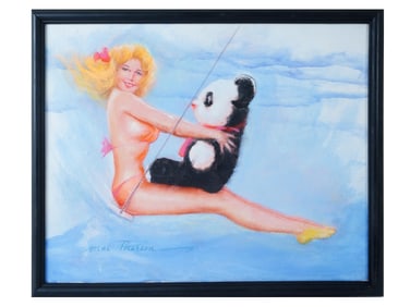 AMERICAN MIXED MEDIA PAINTING BY EARL MACPHERSON