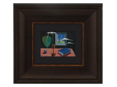 GERTRUDE ABERCROMBIE SURREAL AMERICAN OIL PAINTING