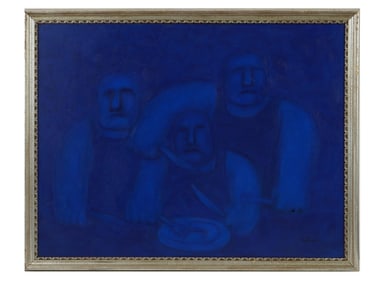 OIL ON CANVAS PAINTING SIGNED