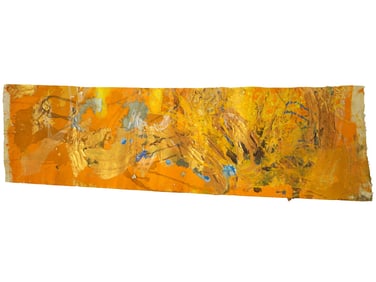 MID CENTURY AMERICAN ABSTRACT ACRYLIC PAINTING